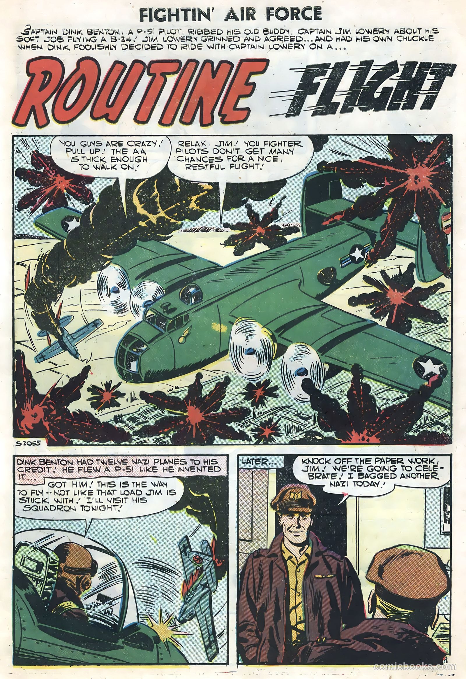 Fightin' Air Force #10 (1958) — page 27 of 36