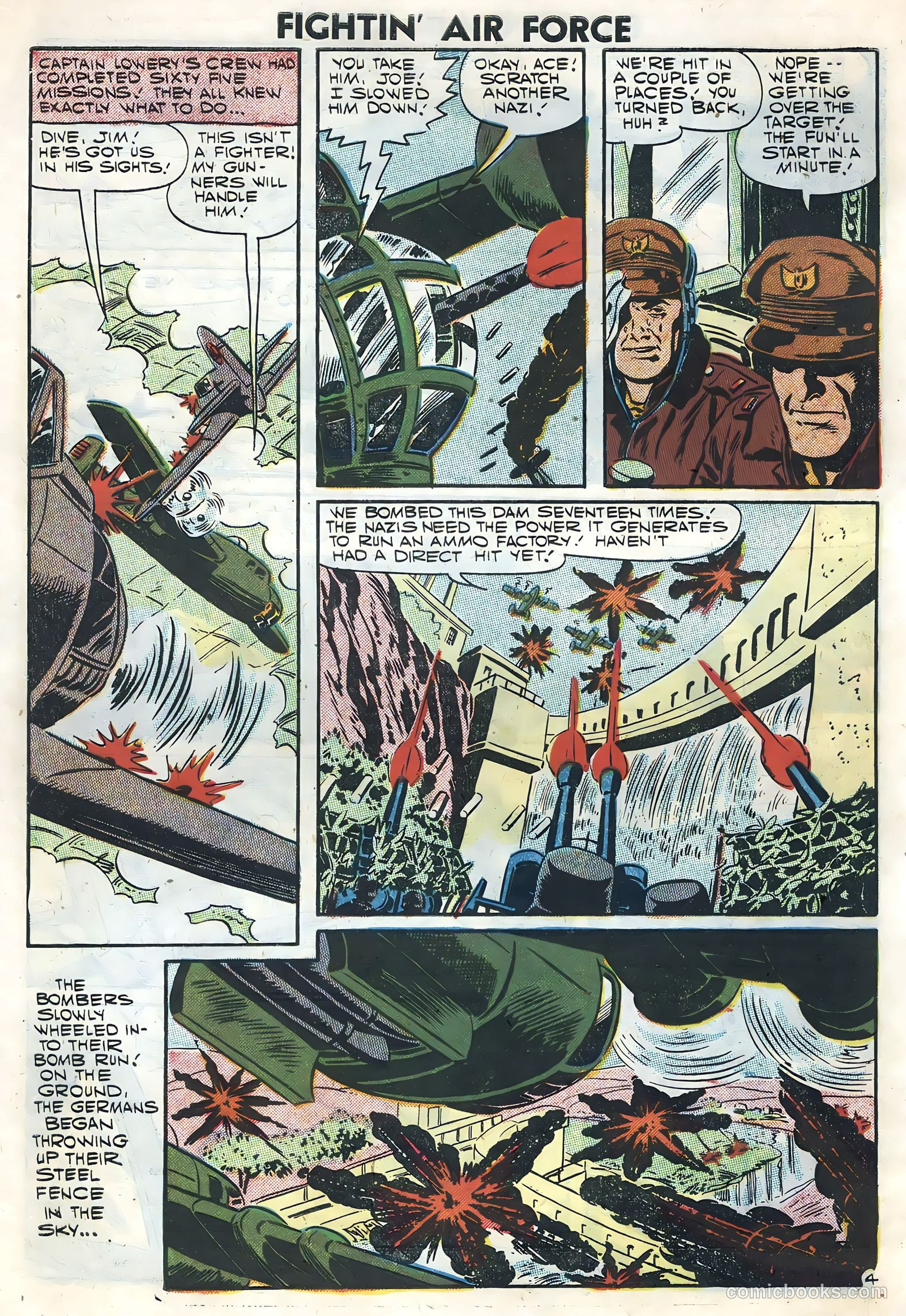 Fightin' Air Force #10 (1958) — page 30 of 36