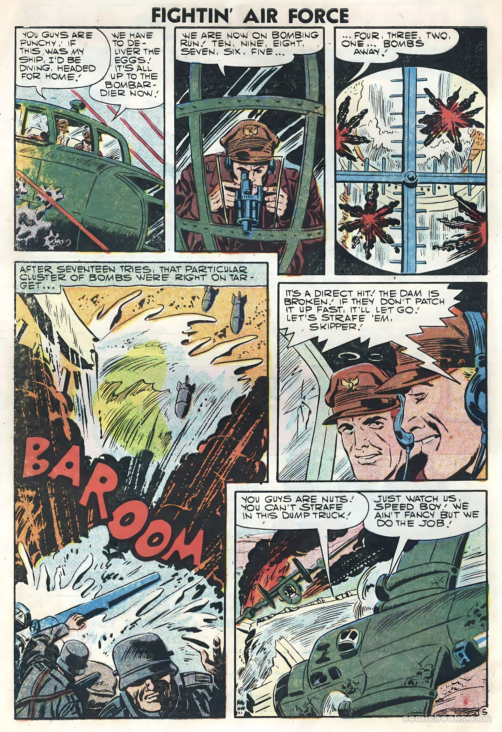 Fightin' Air Force #10 (1958) — page 32 of 36