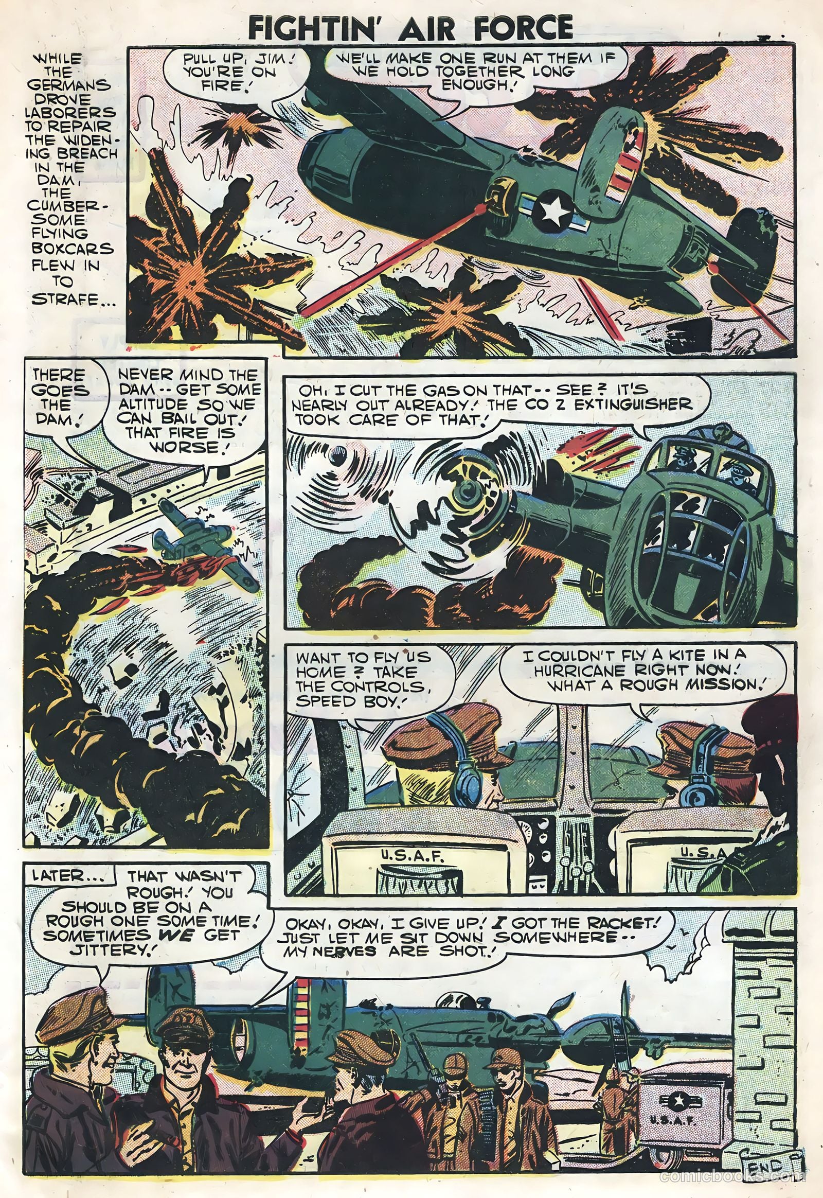 Fightin' Air Force #10 (1958) — page 33 of 36
