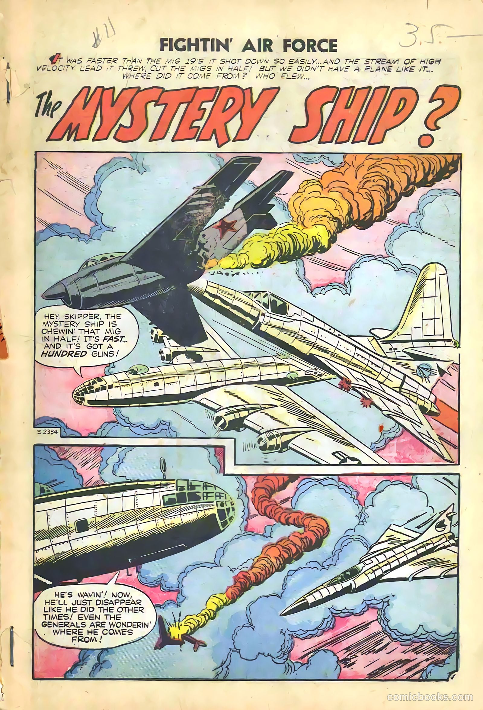 Fightin' Air Force #11 (1958) — page 3 of 66