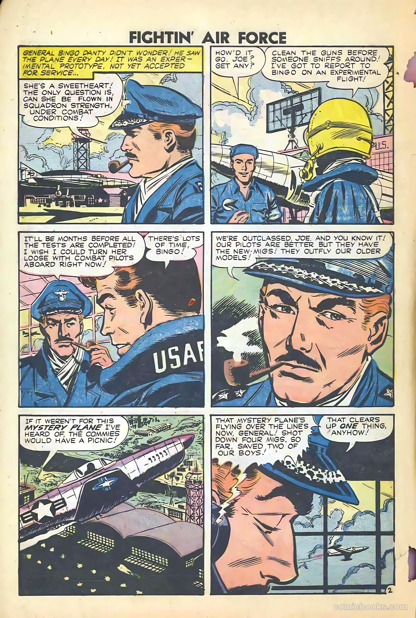 Fightin' Air Force #11 (1958) — page 4 of 66