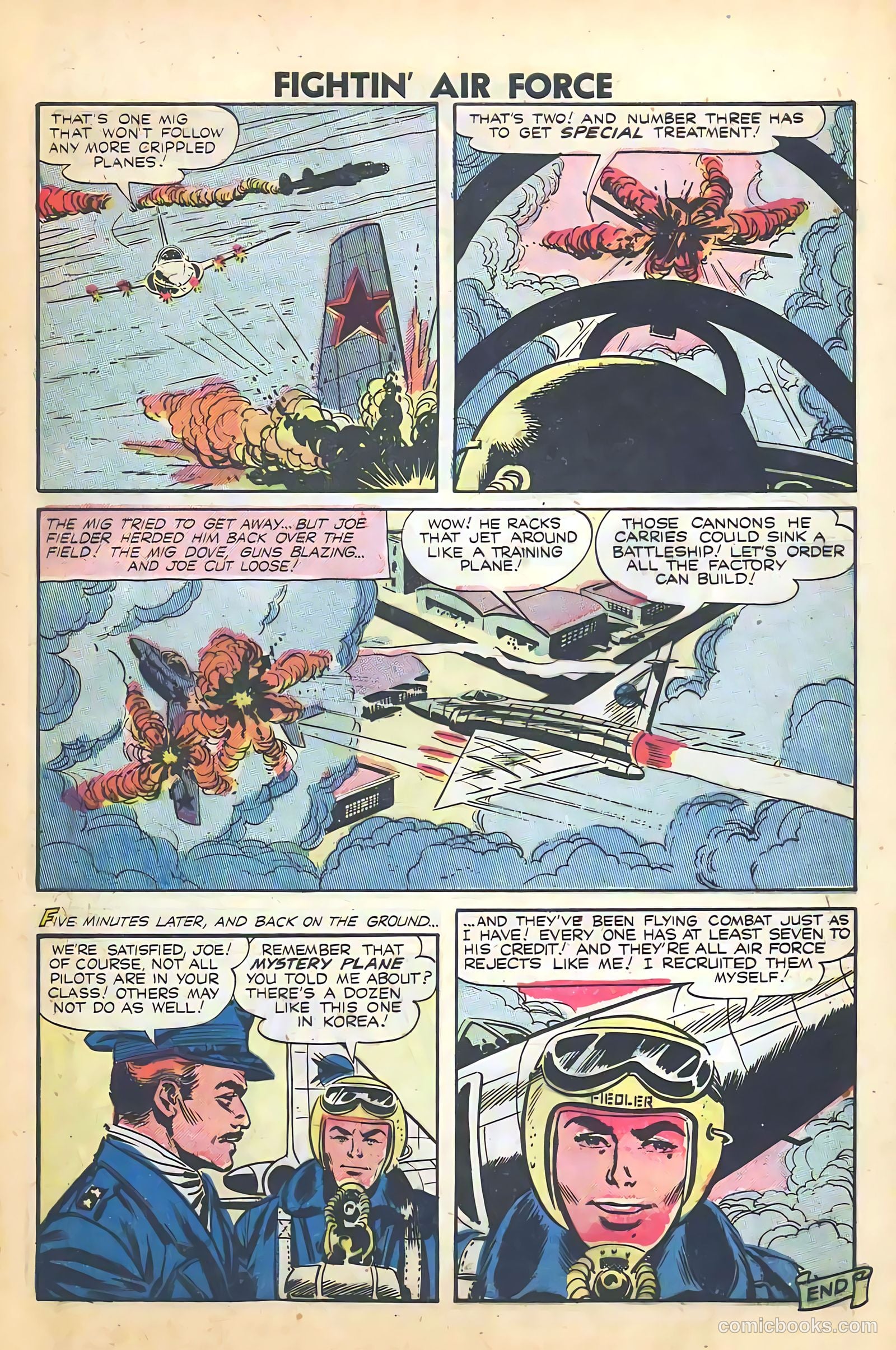 Fightin' Air Force #11 (1958) — page 7 of 66