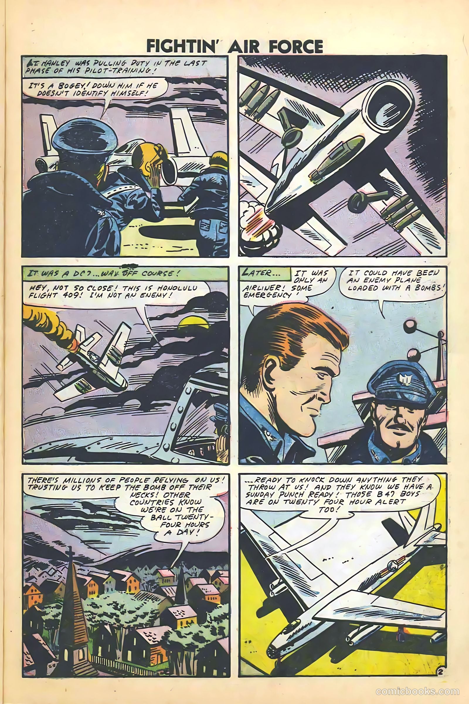 Fightin' Air Force #11 (1958) — page 9 of 66
