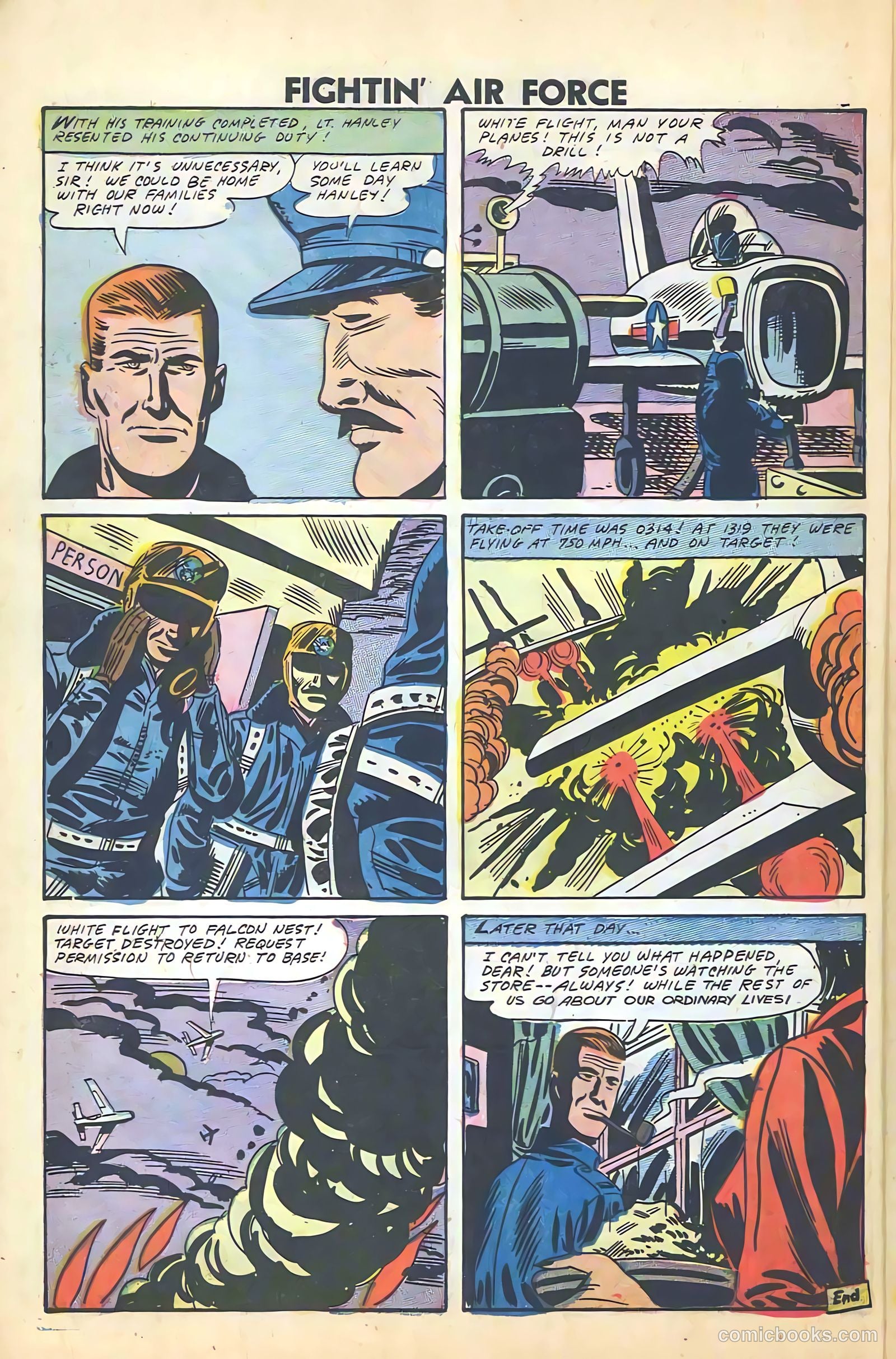 Fightin' Air Force #11 (1958) — page 10 of 66