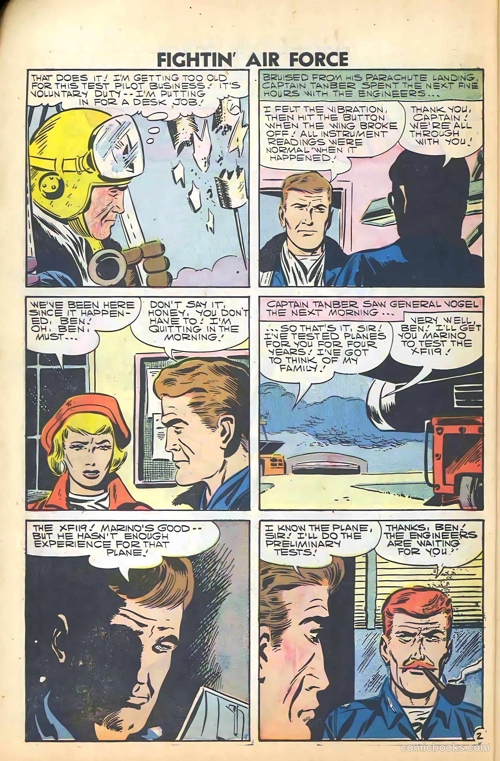 Fightin' Air Force #11 (1958) — page 18 of 66