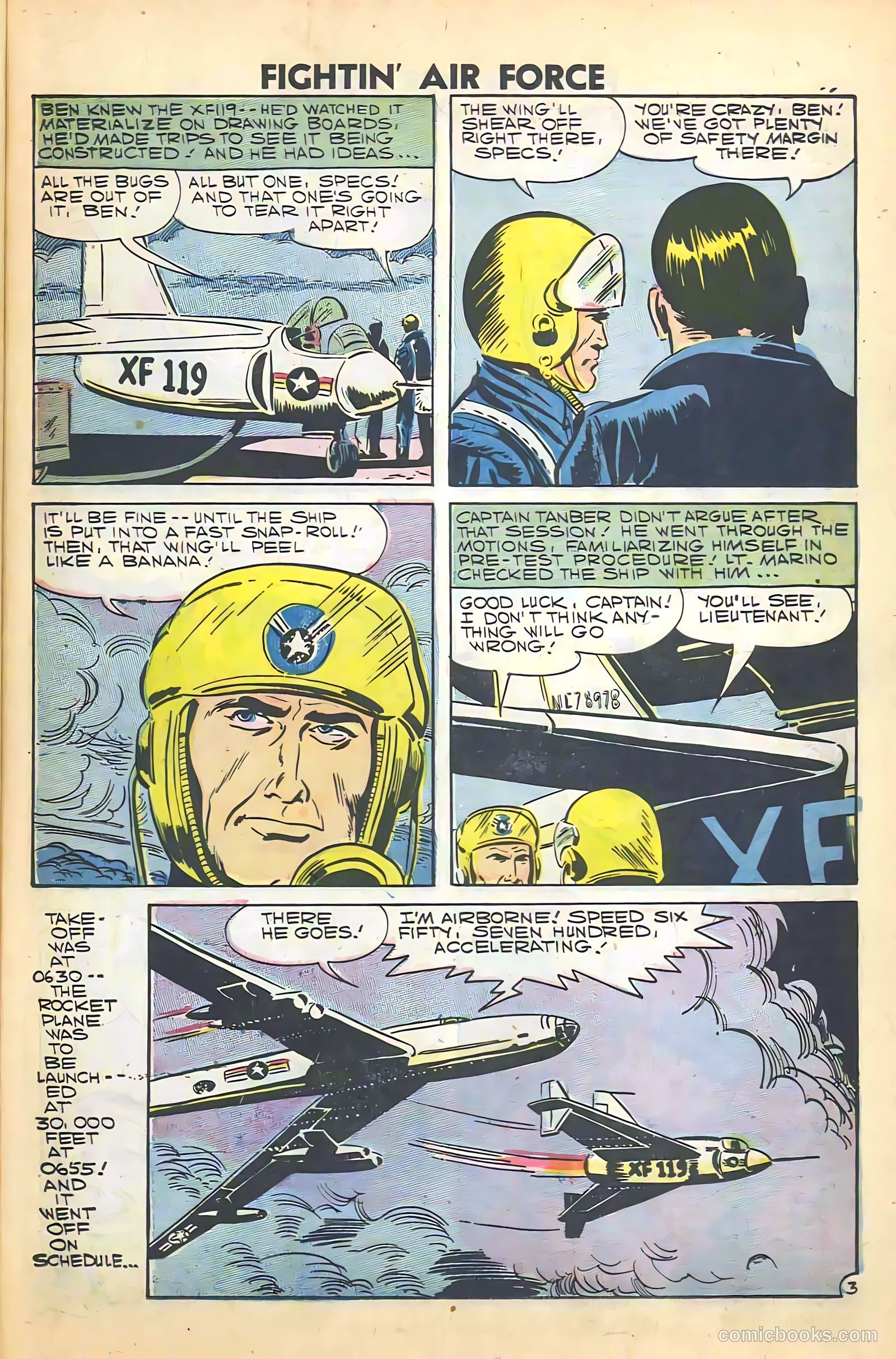 Fightin' Air Force #11 (1958) — page 19 of 66
