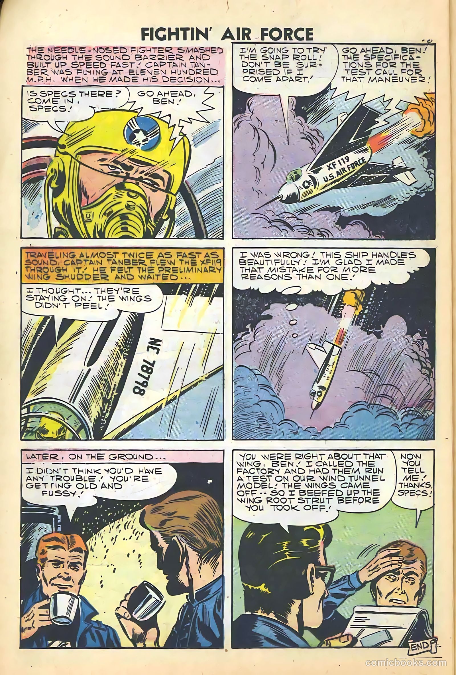 Fightin' Air Force #11 (1958) — page 20 of 66
