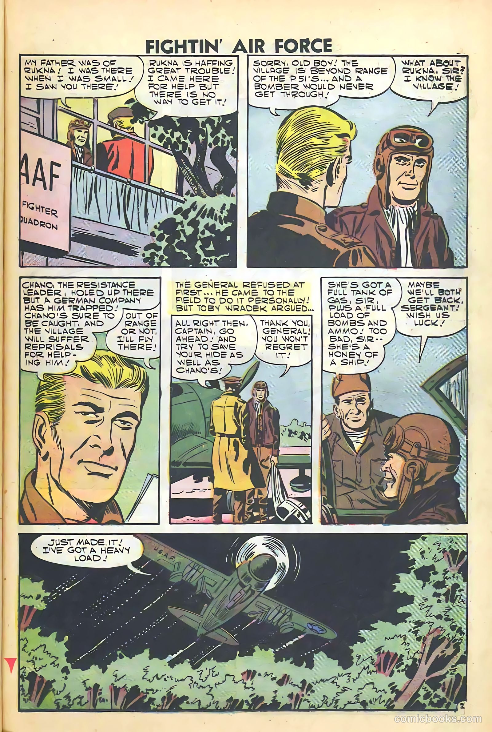 Fightin' Air Force #11 (1958) — page 23 of 66