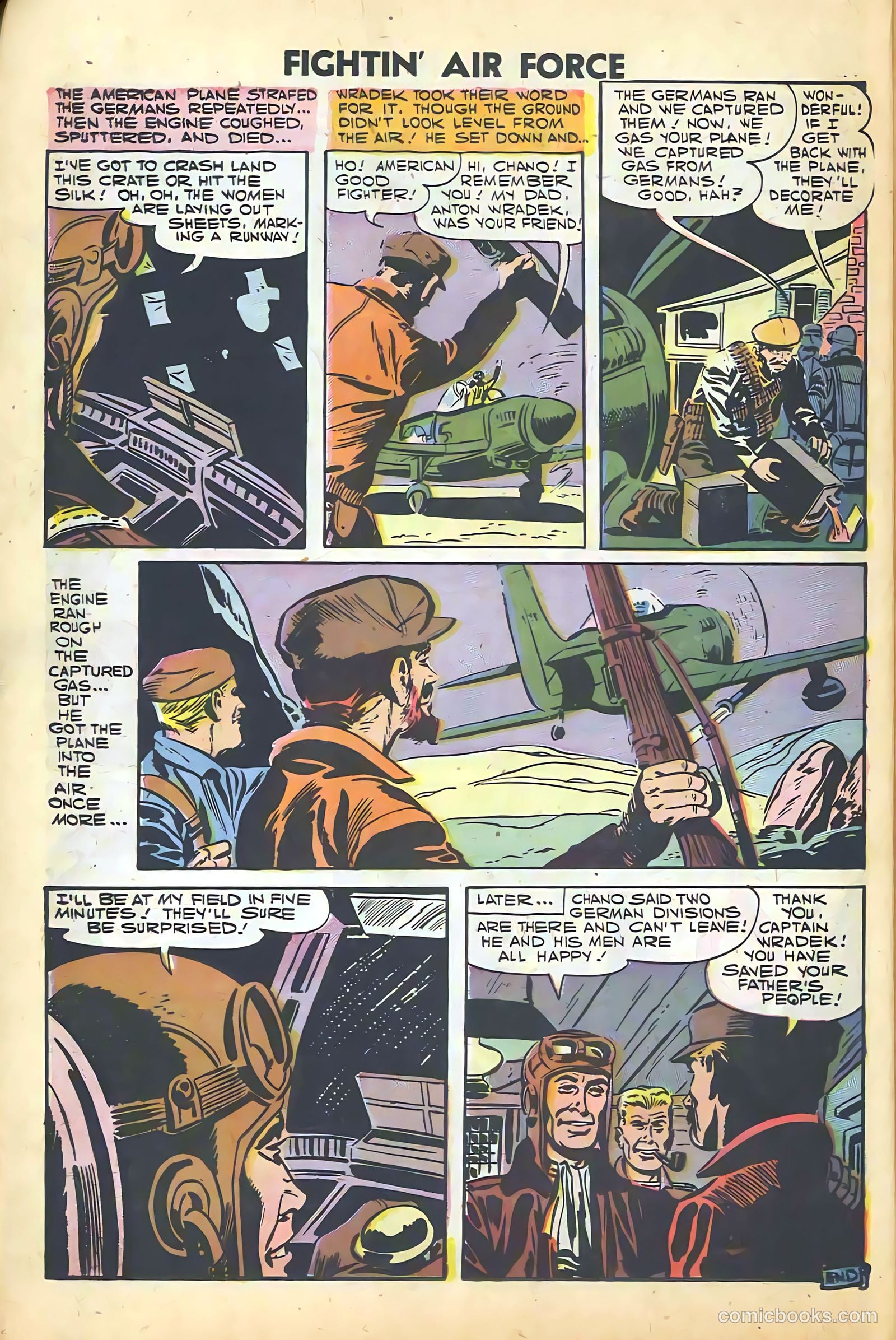 Fightin' Air Force #11 (1958) — page 26 of 66