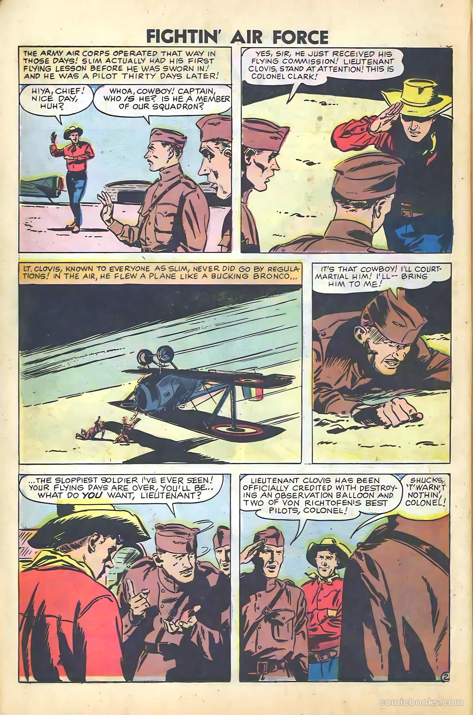 Fightin' Air Force #11 (1958) — page 30 of 66