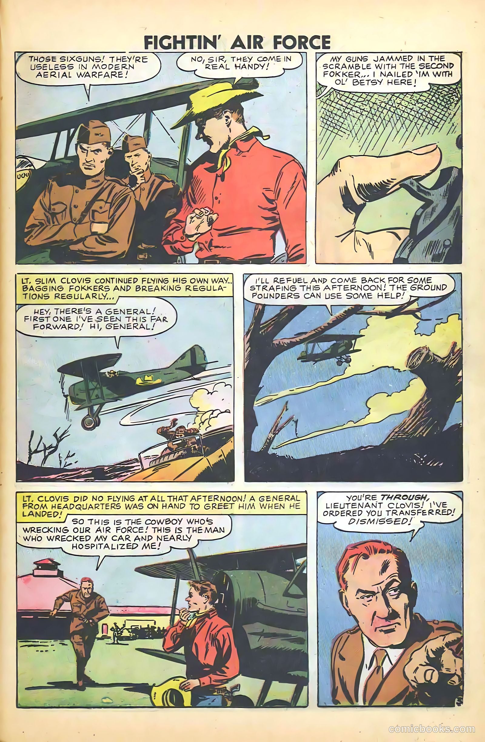 Fightin' Air Force #11 (1958) — page 31 of 66