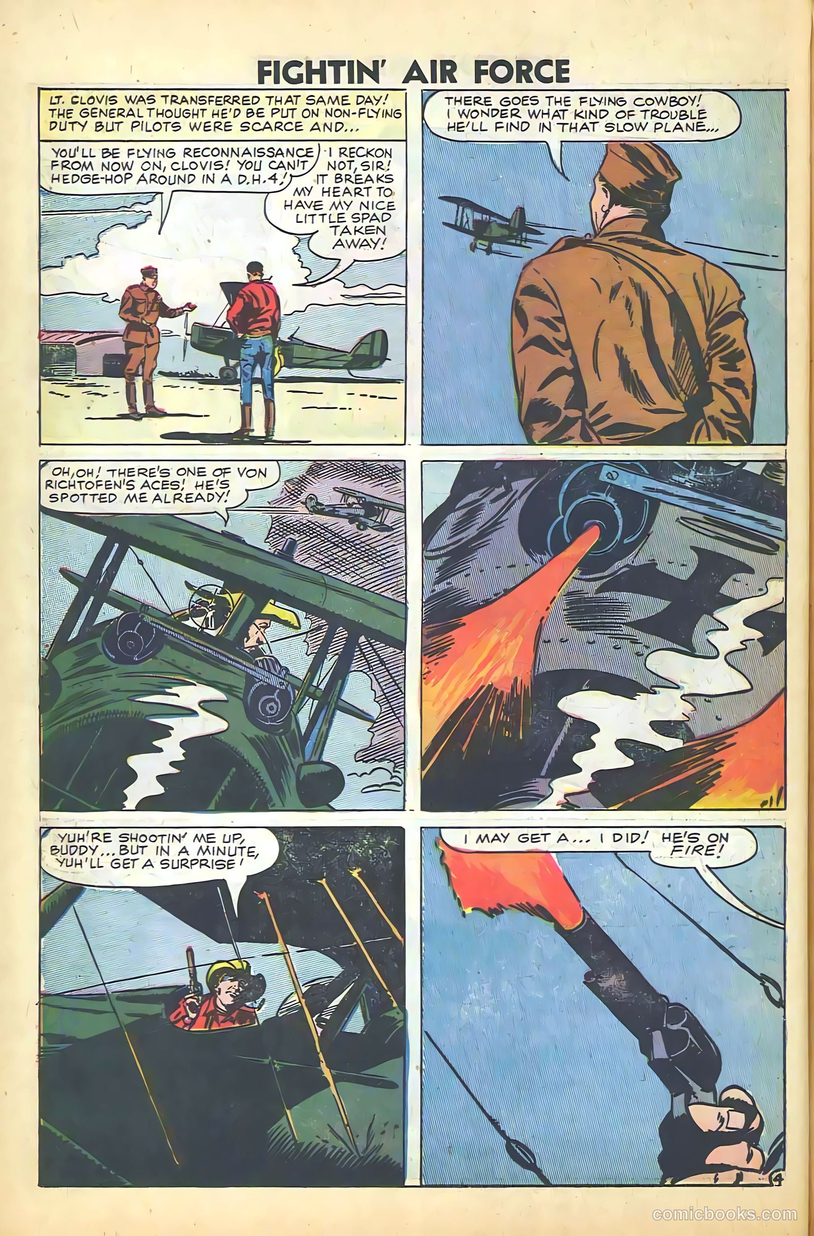 Fightin' Air Force #11 (1958) — page 32 of 66
