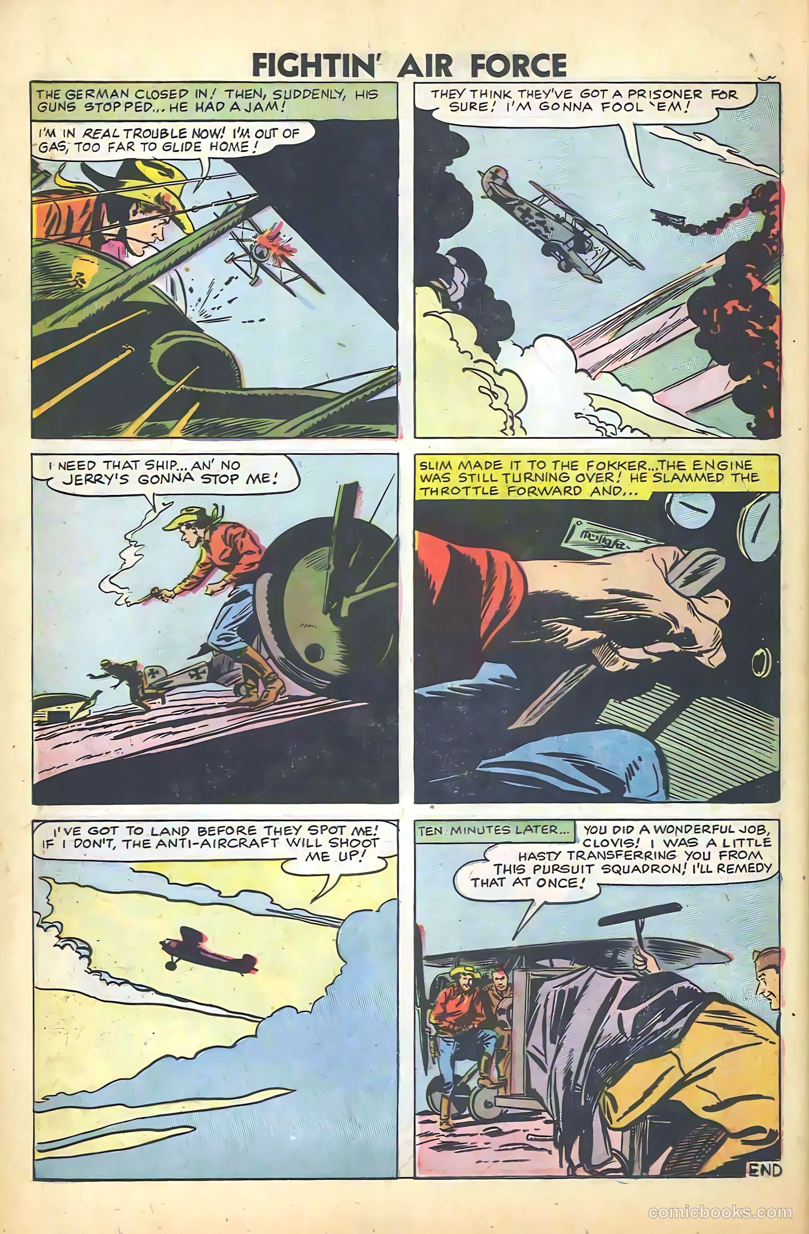 Fightin' Air Force #11 (1958) — page 34 of 66