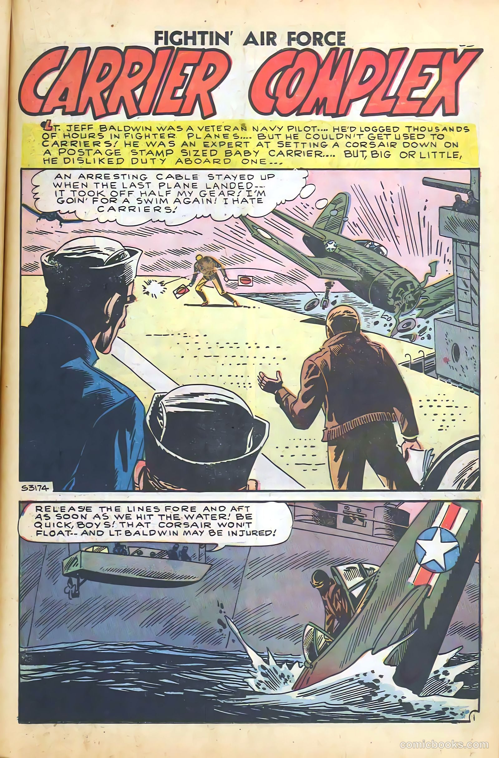 Fightin' Air Force #11 (1958) — page 35 of 66