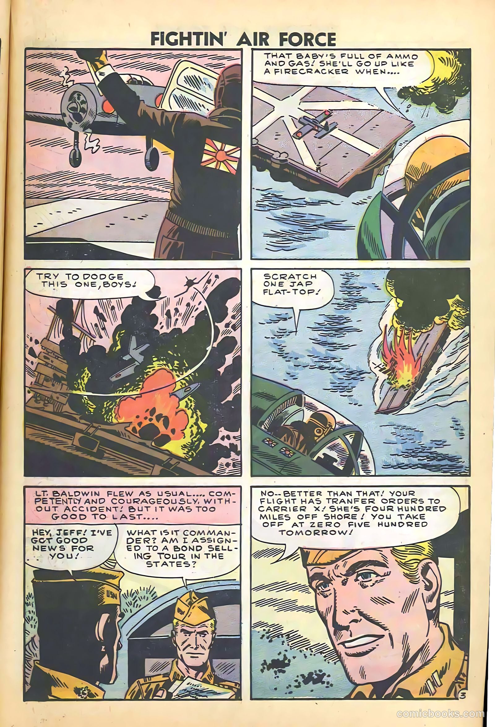 Fightin' Air Force #11 (1958) — page 37 of 66