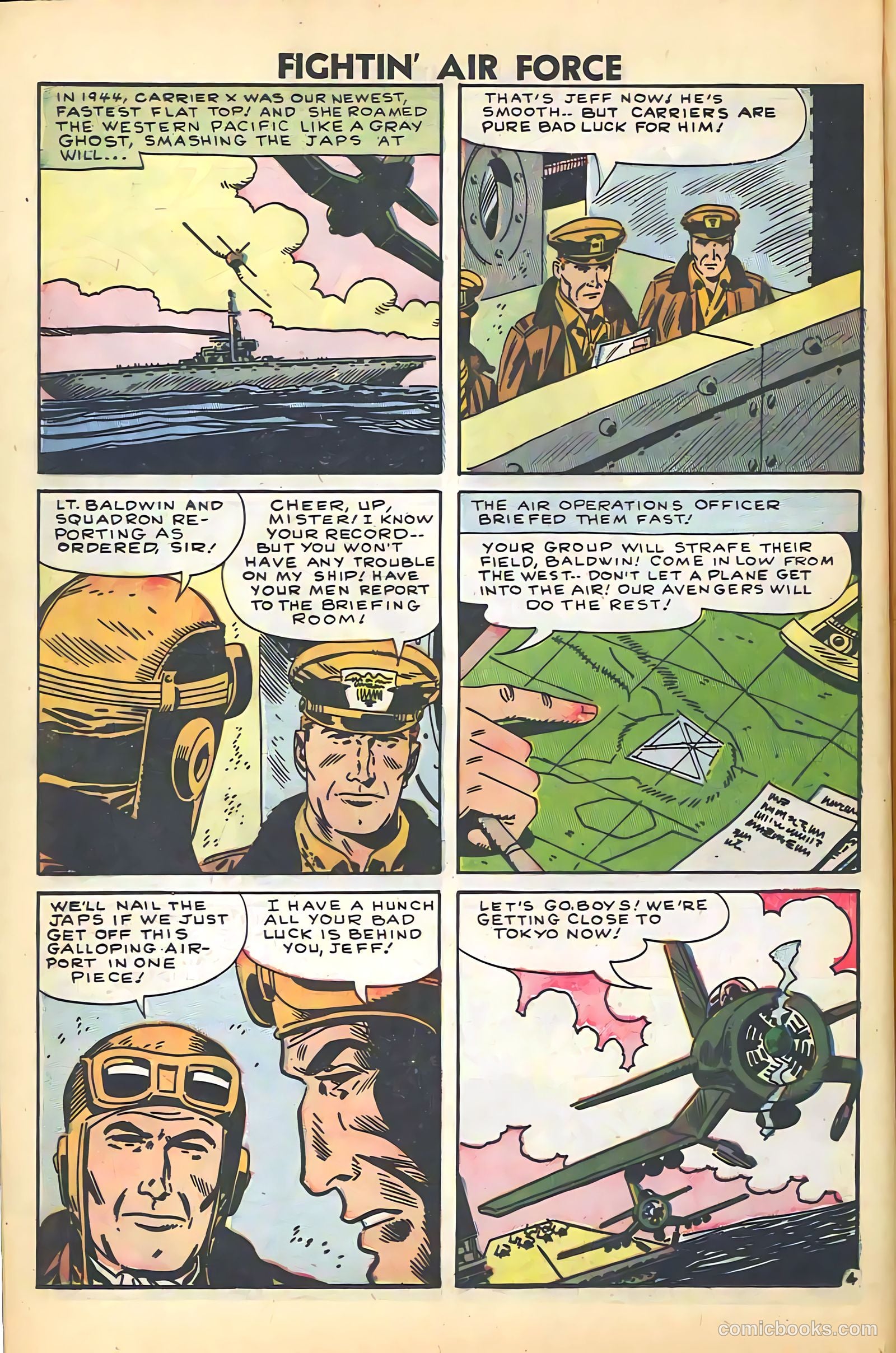 Fightin' Air Force #11 (1958) — page 38 of 66