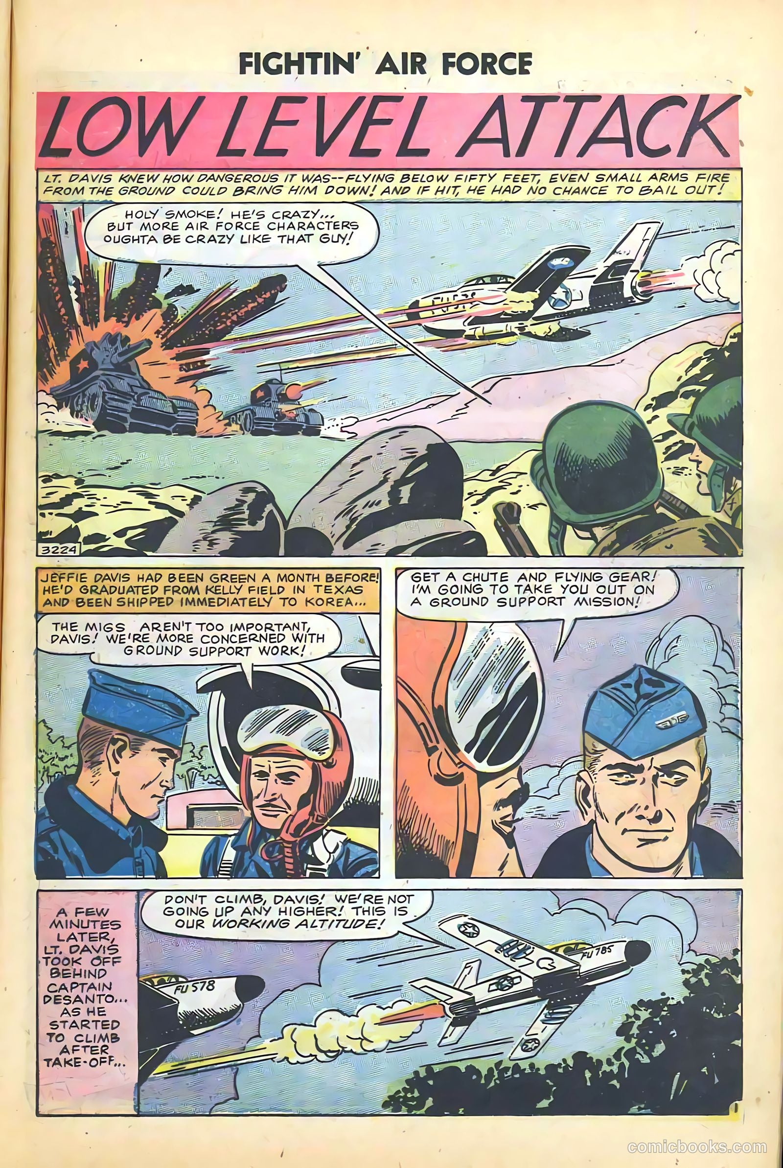 Fightin' Air Force #11 (1958) — page 41 of 66