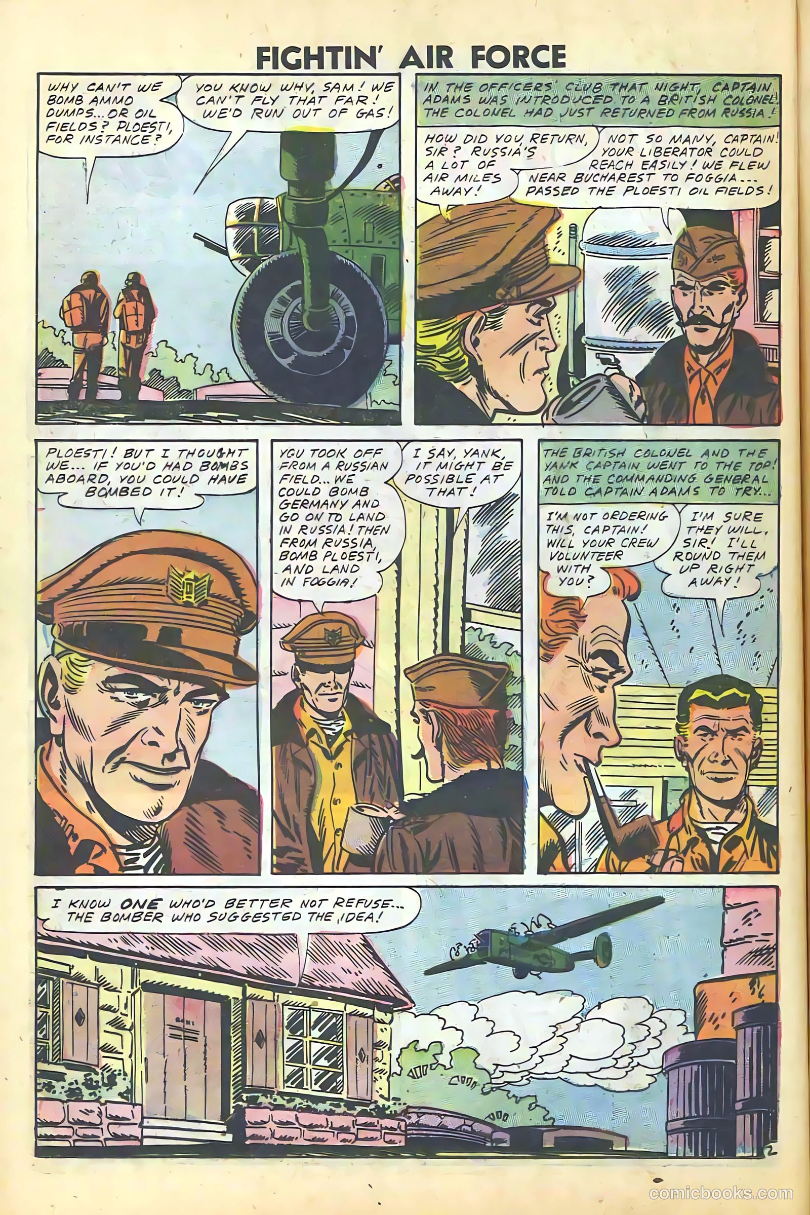 Fightin' Air Force #11 (1958) — page 44 of 66