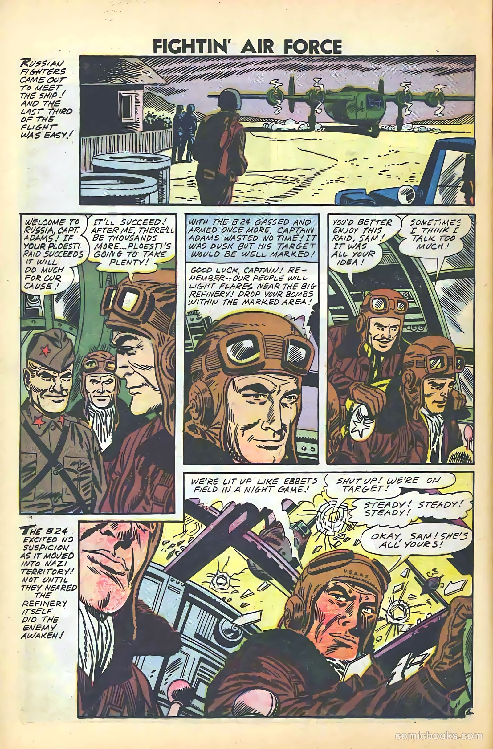 Fightin' Air Force #11 (1958) — page 46 of 66