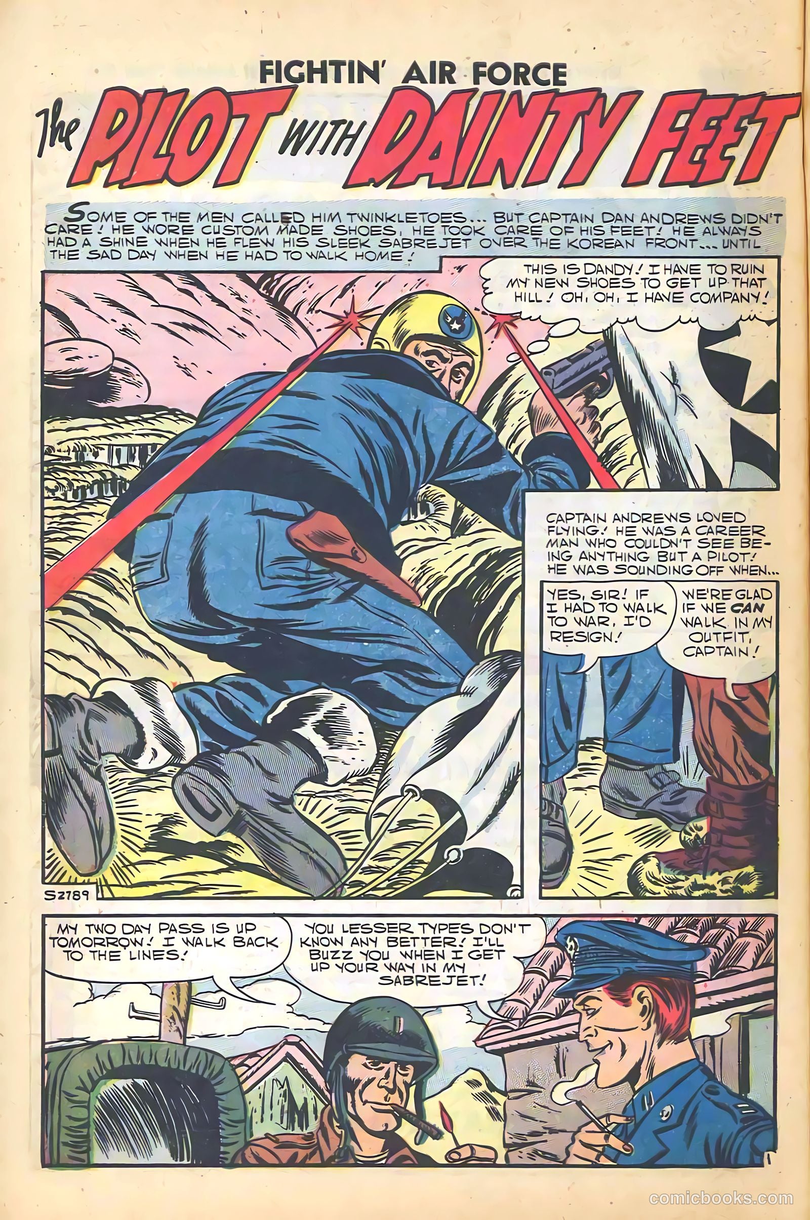 Fightin' Air Force #11 (1958) — page 54 of 66