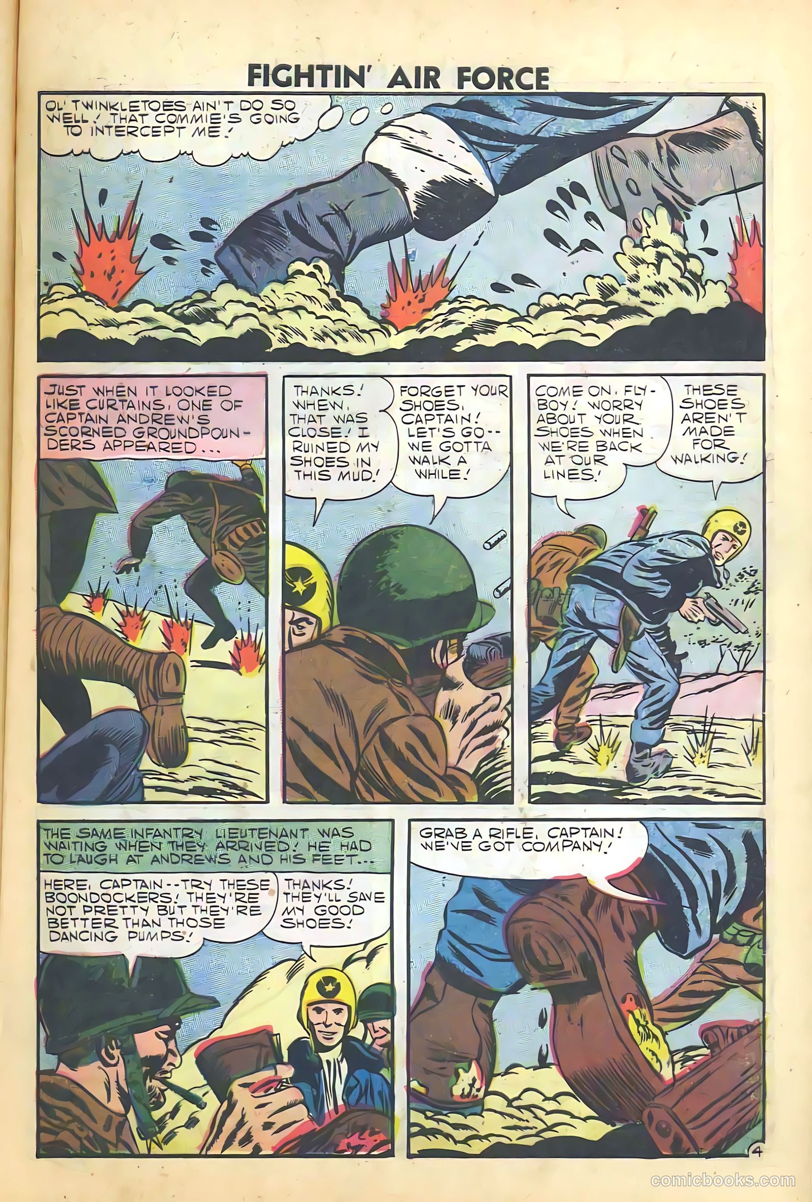 Fightin' Air Force #11 (1958) — page 57 of 66