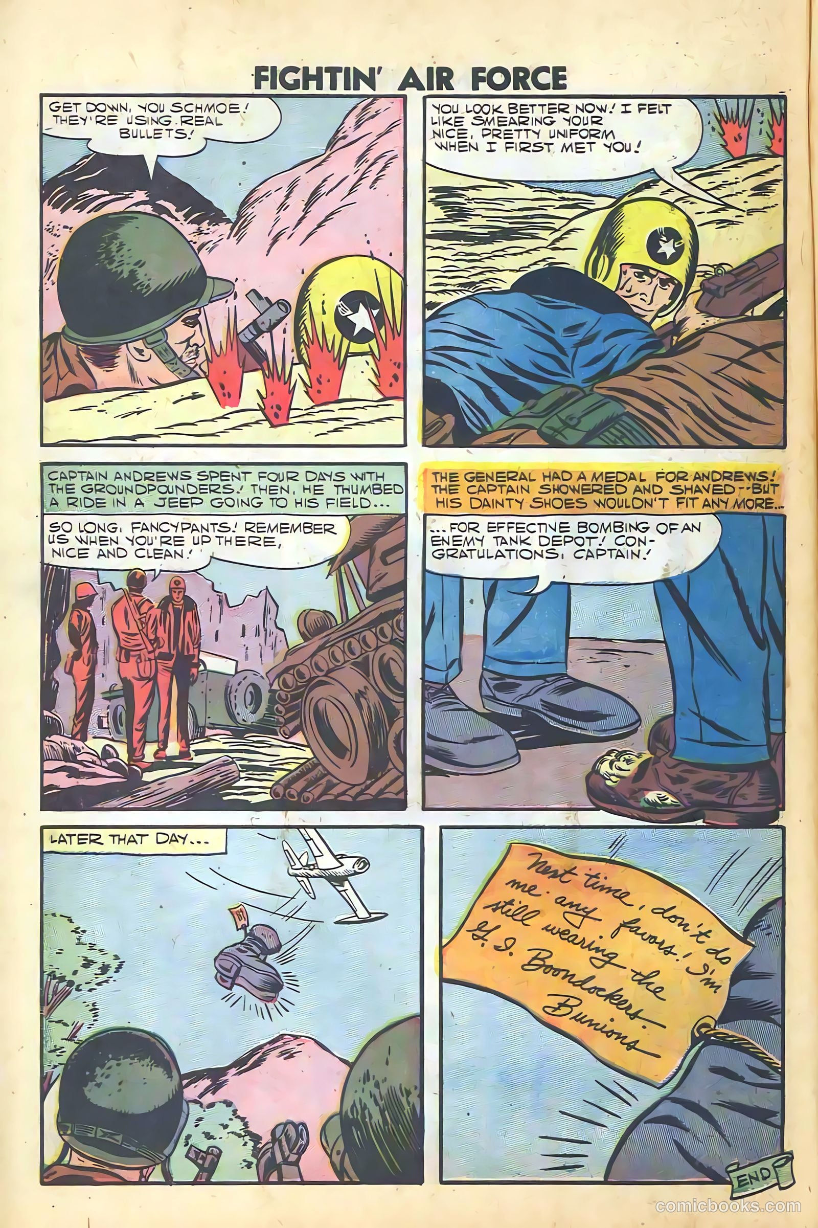 Fightin' Air Force #11 (1958) — page 58 of 66