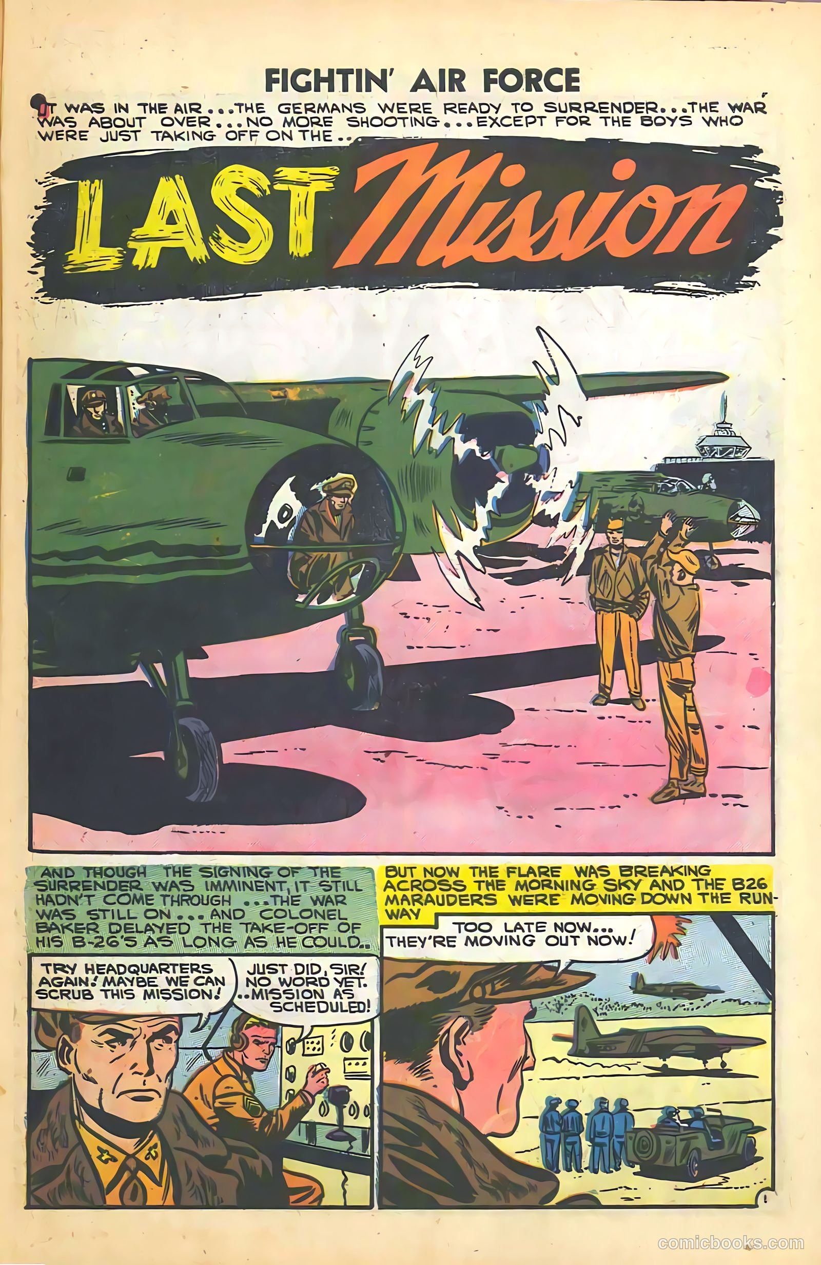 Fightin' Air Force #11 (1958) — page 61 of 66