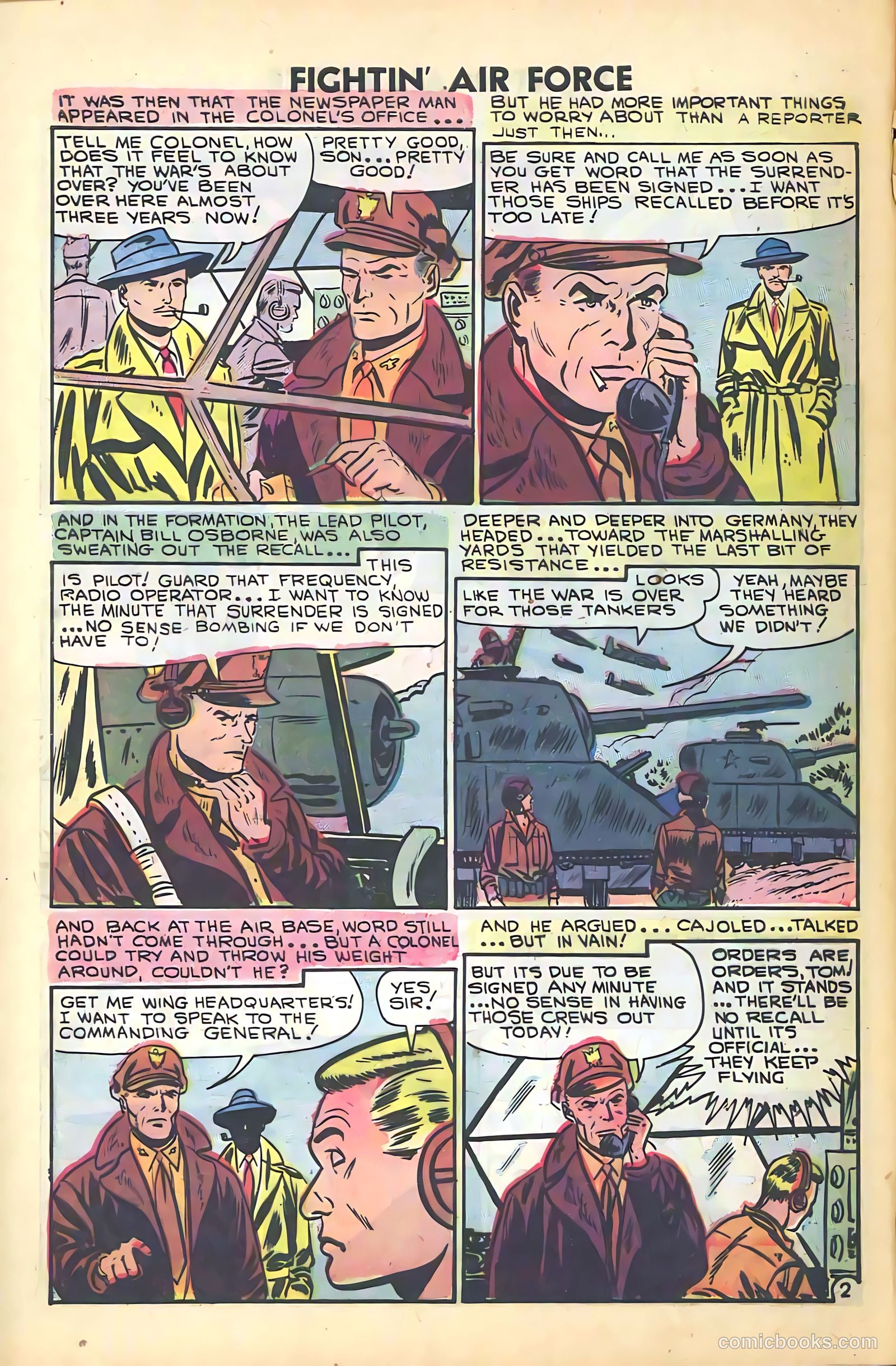 Fightin' Air Force #11 (1958) — page 62 of 66