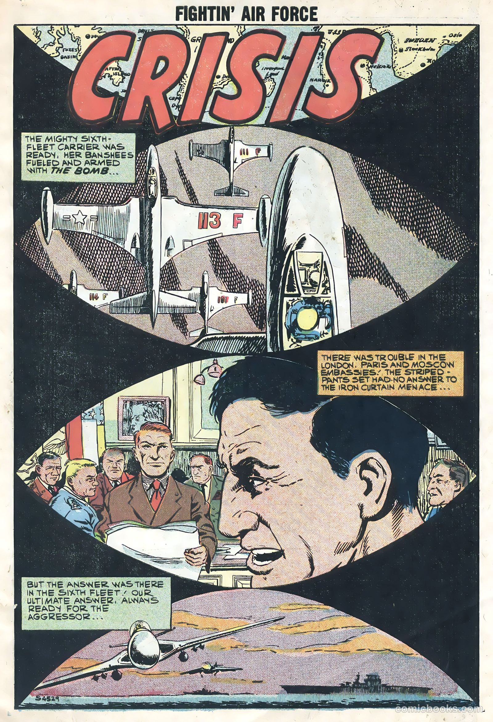 Fightin' Air Force #13 (1958) — page 3 of 36