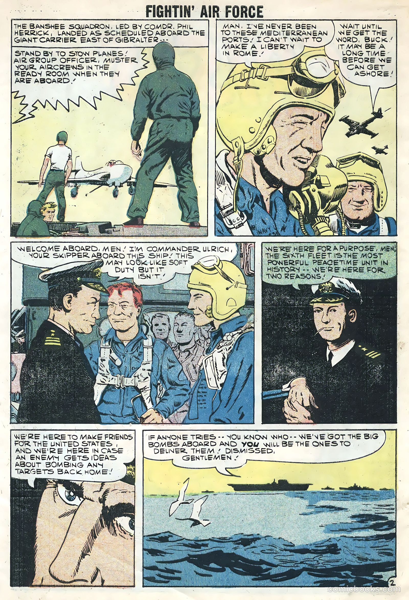 Fightin' Air Force #13 (1958) — page 4 of 36
