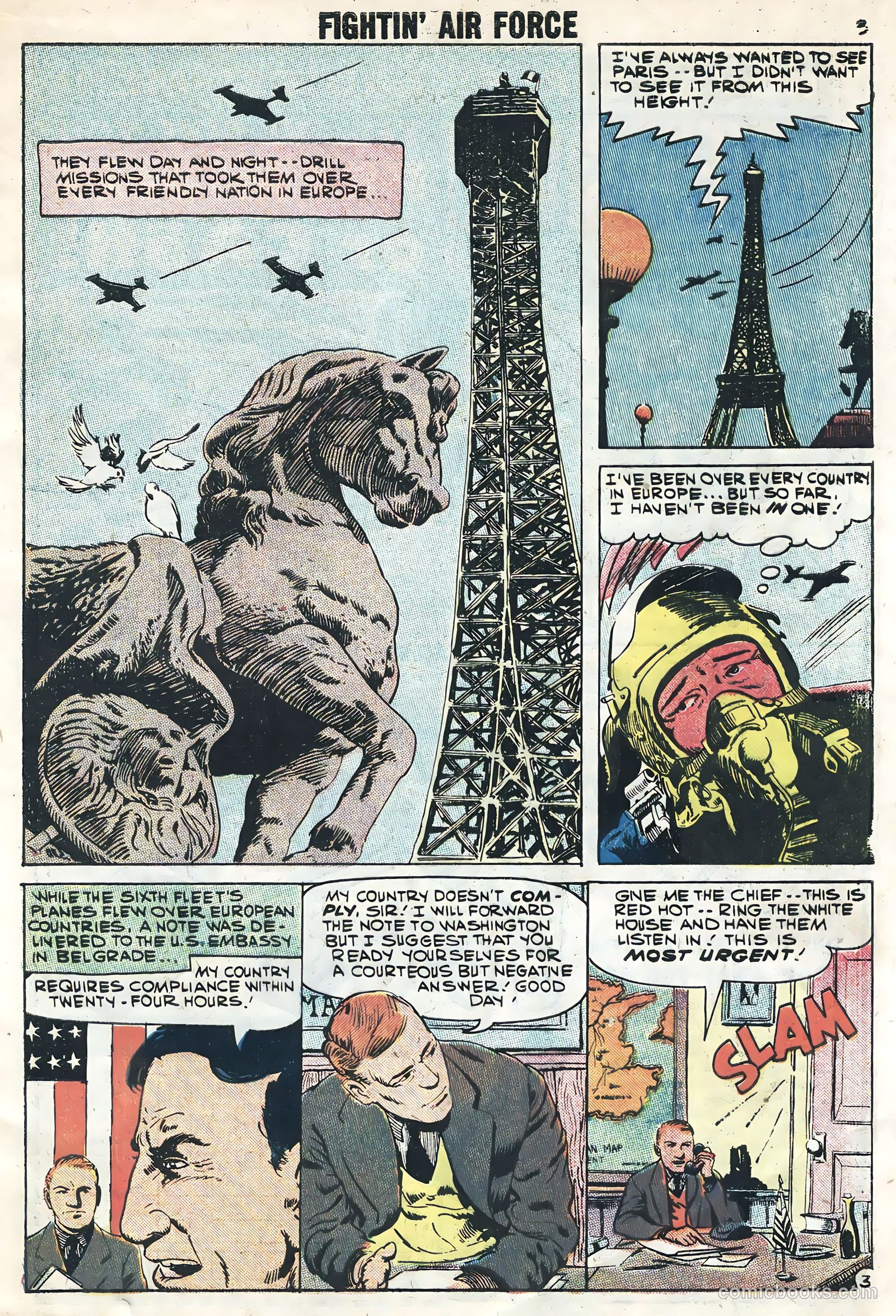 Fightin' Air Force #13 (1958) — page 5 of 36
