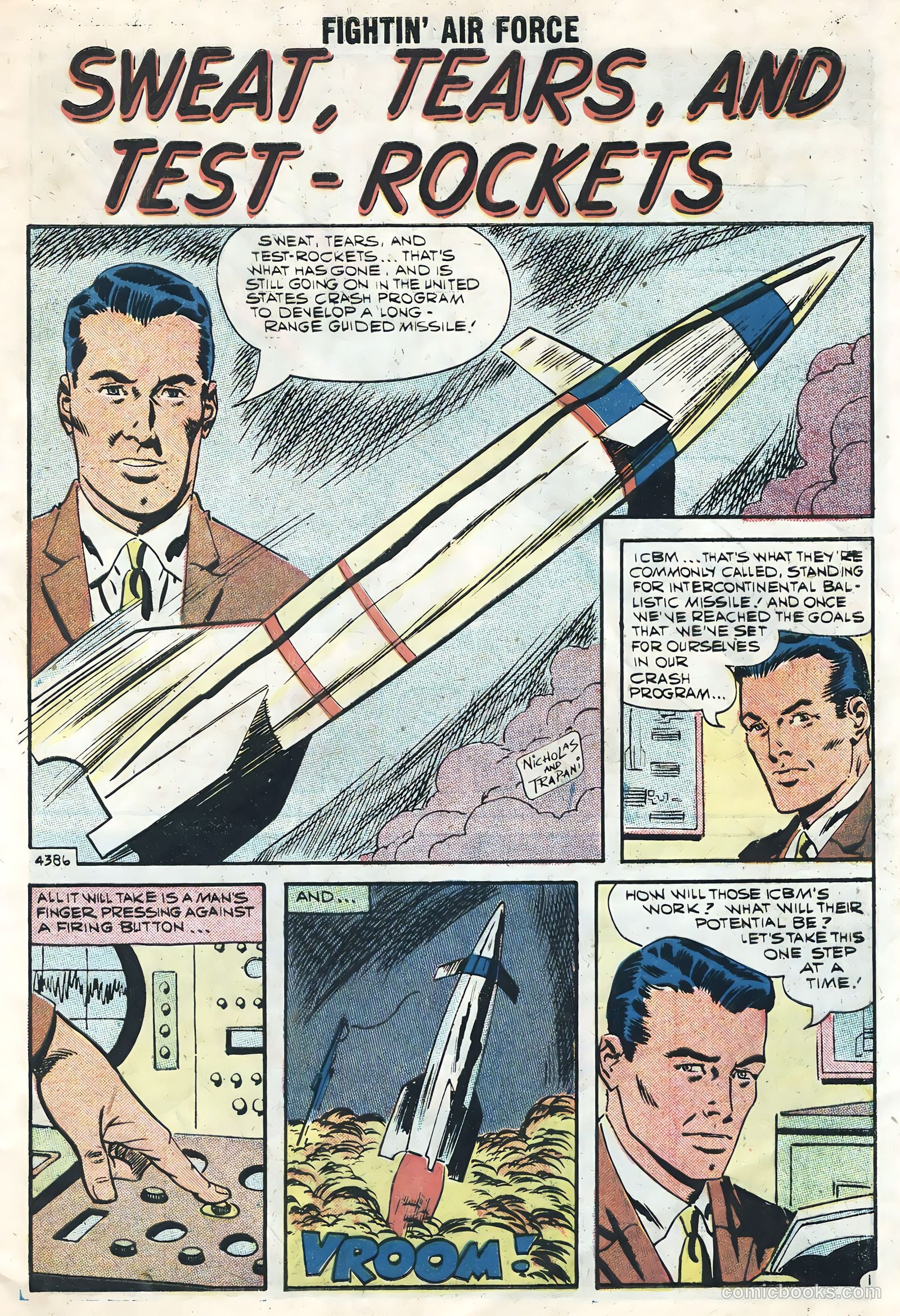 Fightin' Air Force #13 (1958) — page 9 of 36