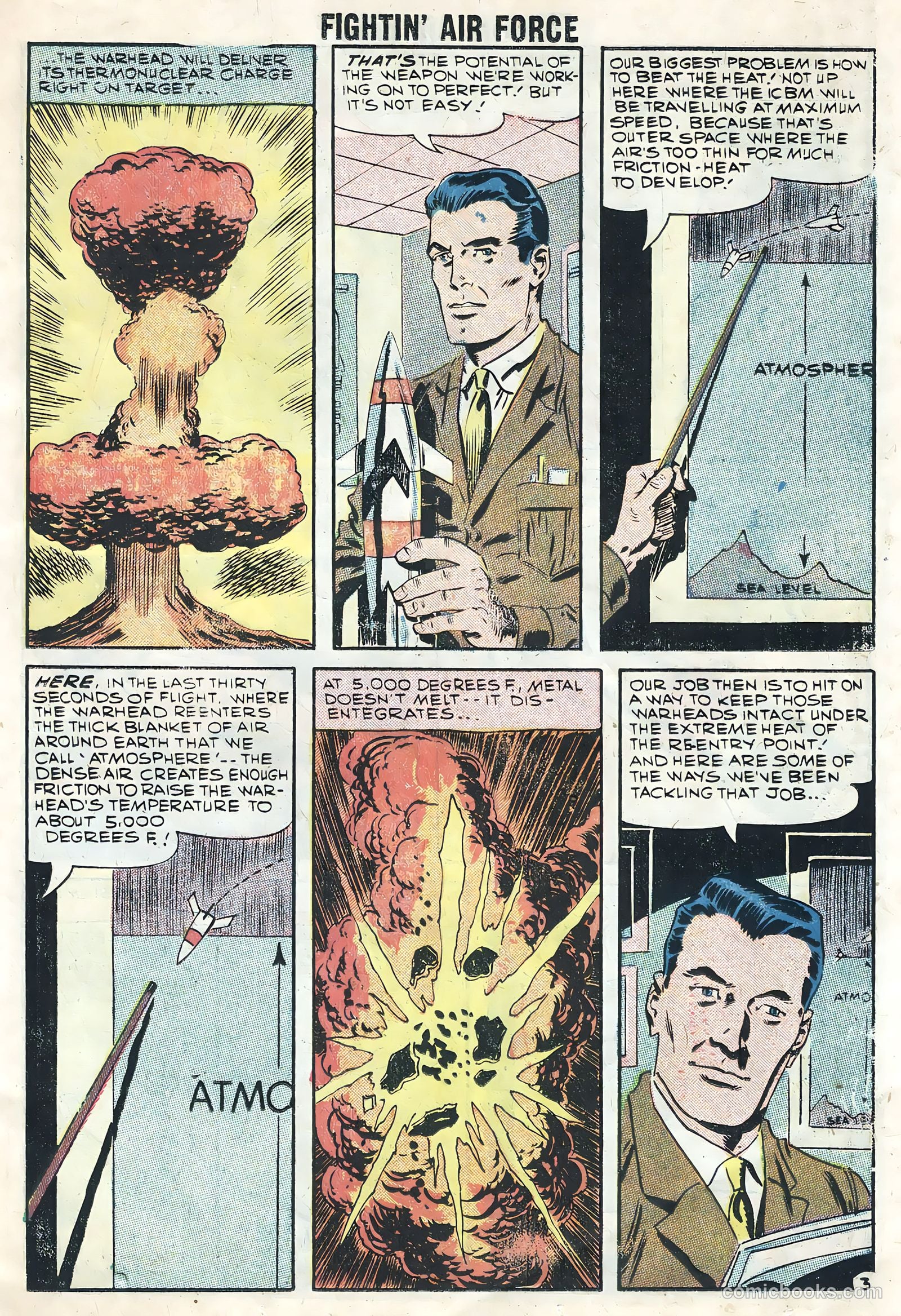 Fightin' Air Force #13 (1958) — page 11 of 36