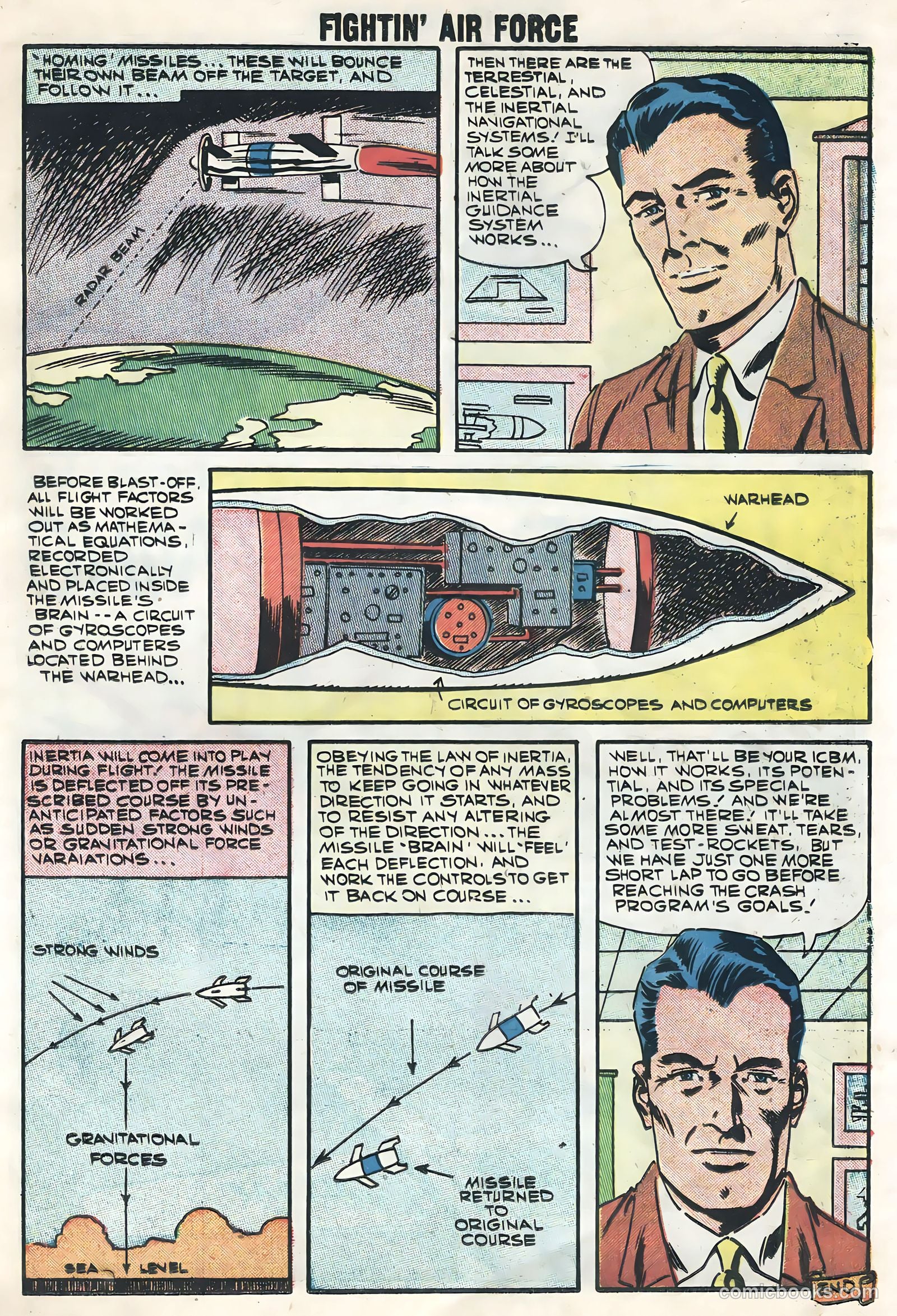 Fightin' Air Force #13 (1958) — page 13 of 36