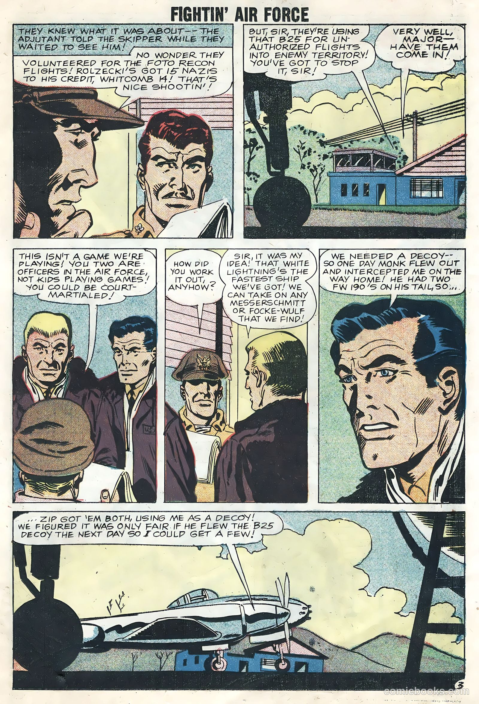 Fightin' Air Force #13 (1958) — page 17 of 36