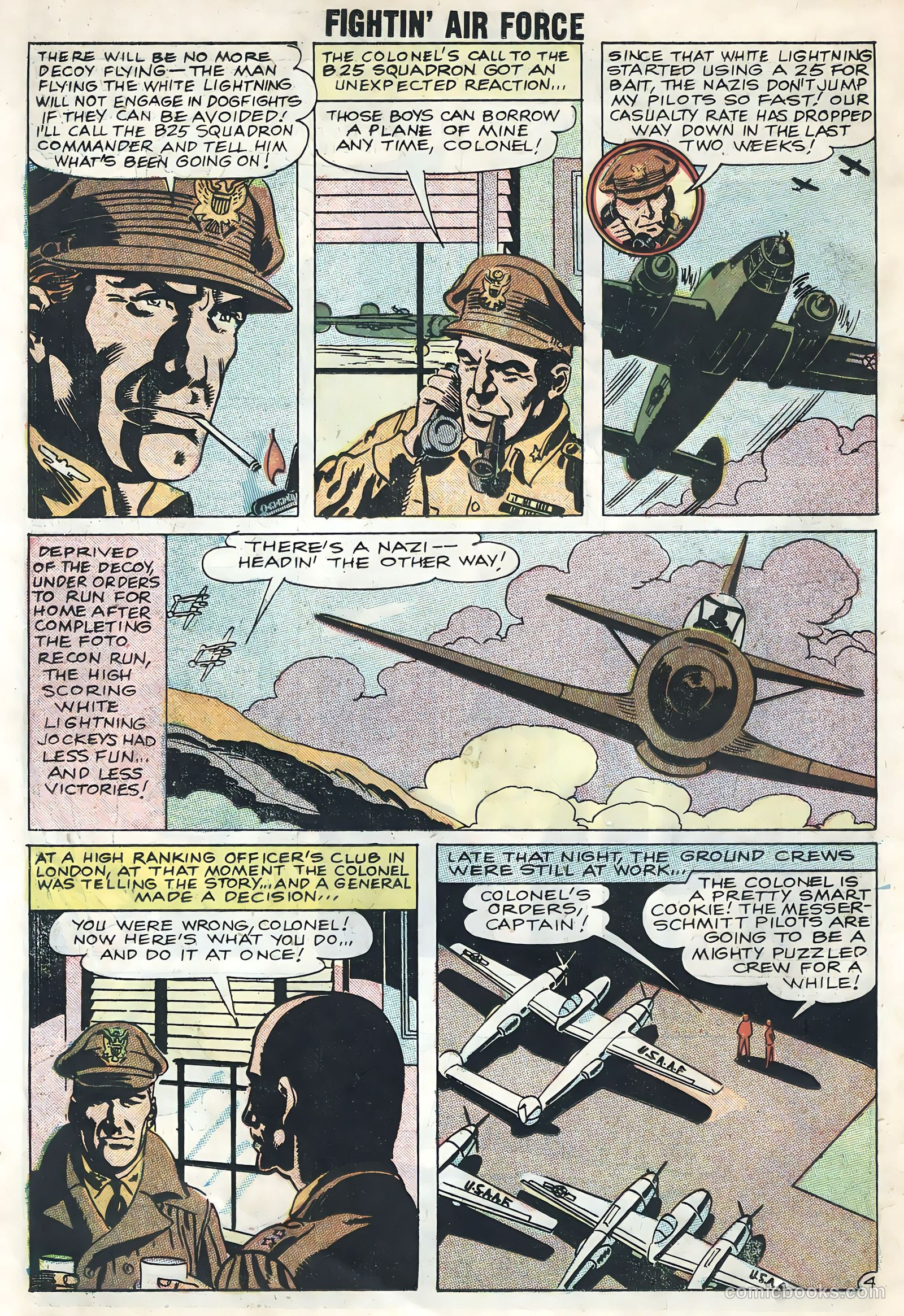 Fightin' Air Force #13 (1958) — page 18 of 36