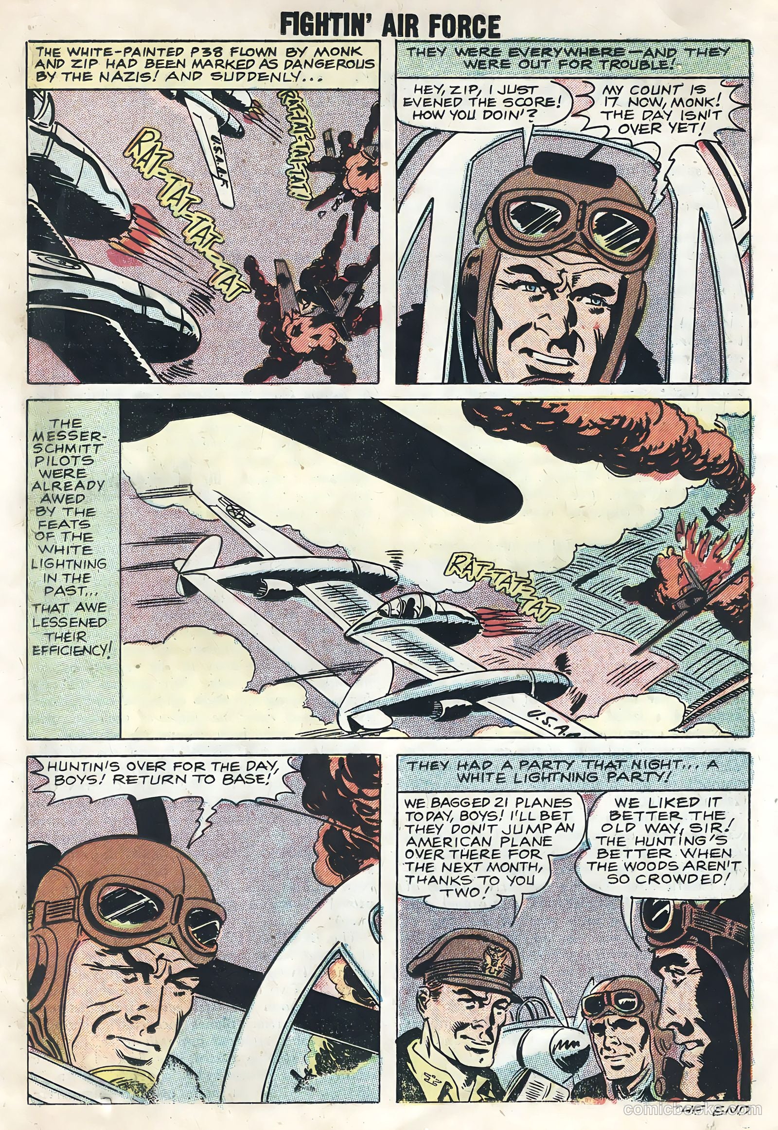 Fightin' Air Force #13 (1958) — page 19 of 36