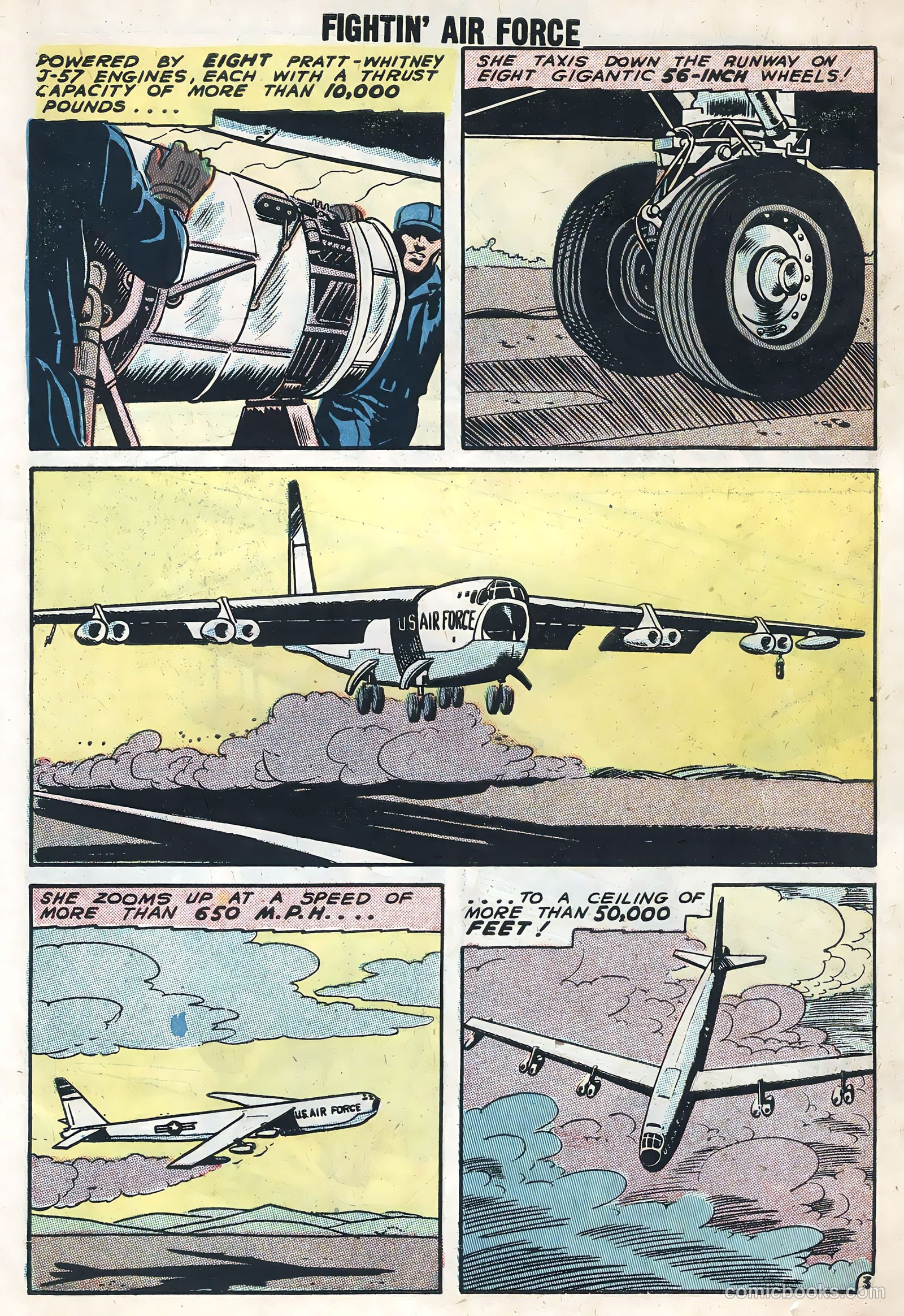 Fightin' Air Force #13 (1958) — page 30 of 36