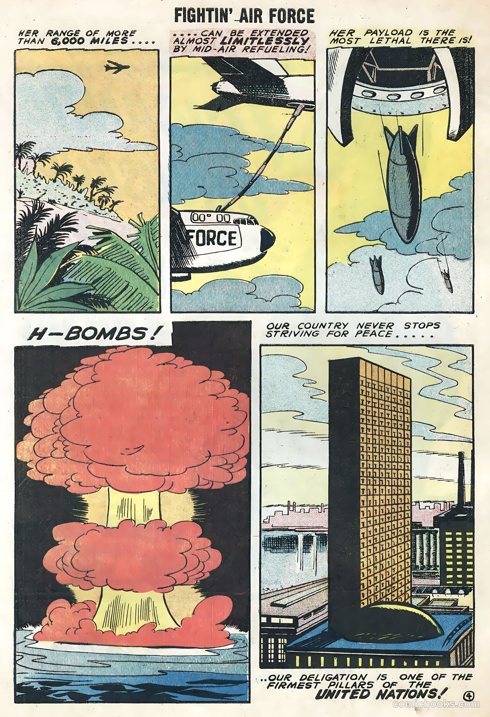 Fightin' Air Force #13 (1958) — page 32 of 36
