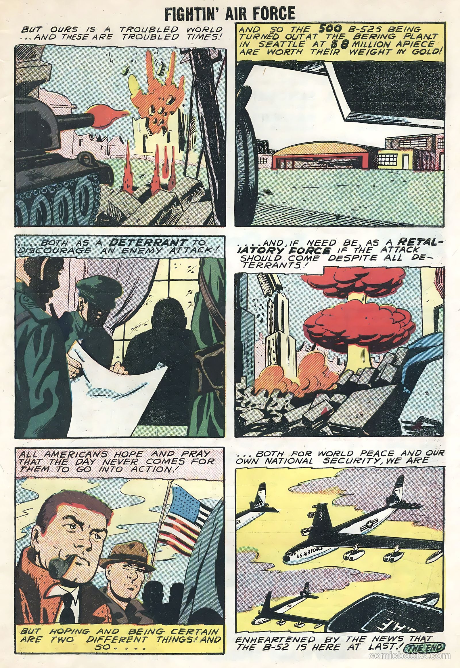 Fightin' Air Force #13 (1958) — page 33 of 36
