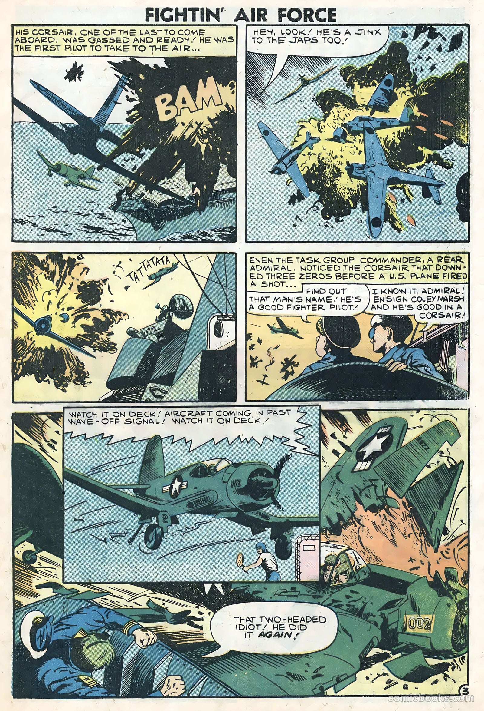 Fightin' Air Force #14 (1959) — page 5 of 35