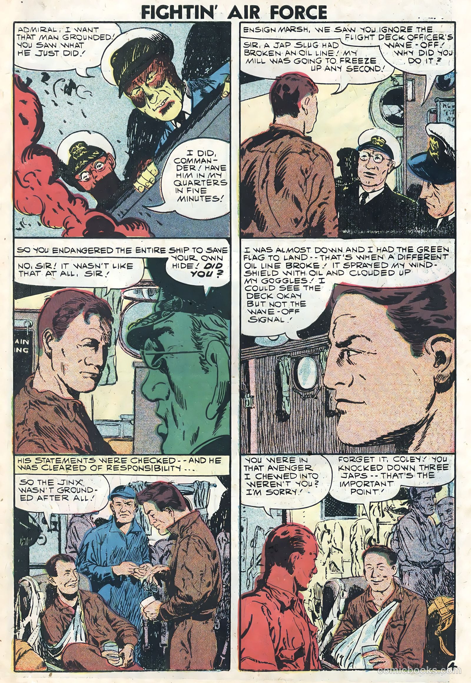 Fightin' Air Force #14 (1959) — page 7 of 35