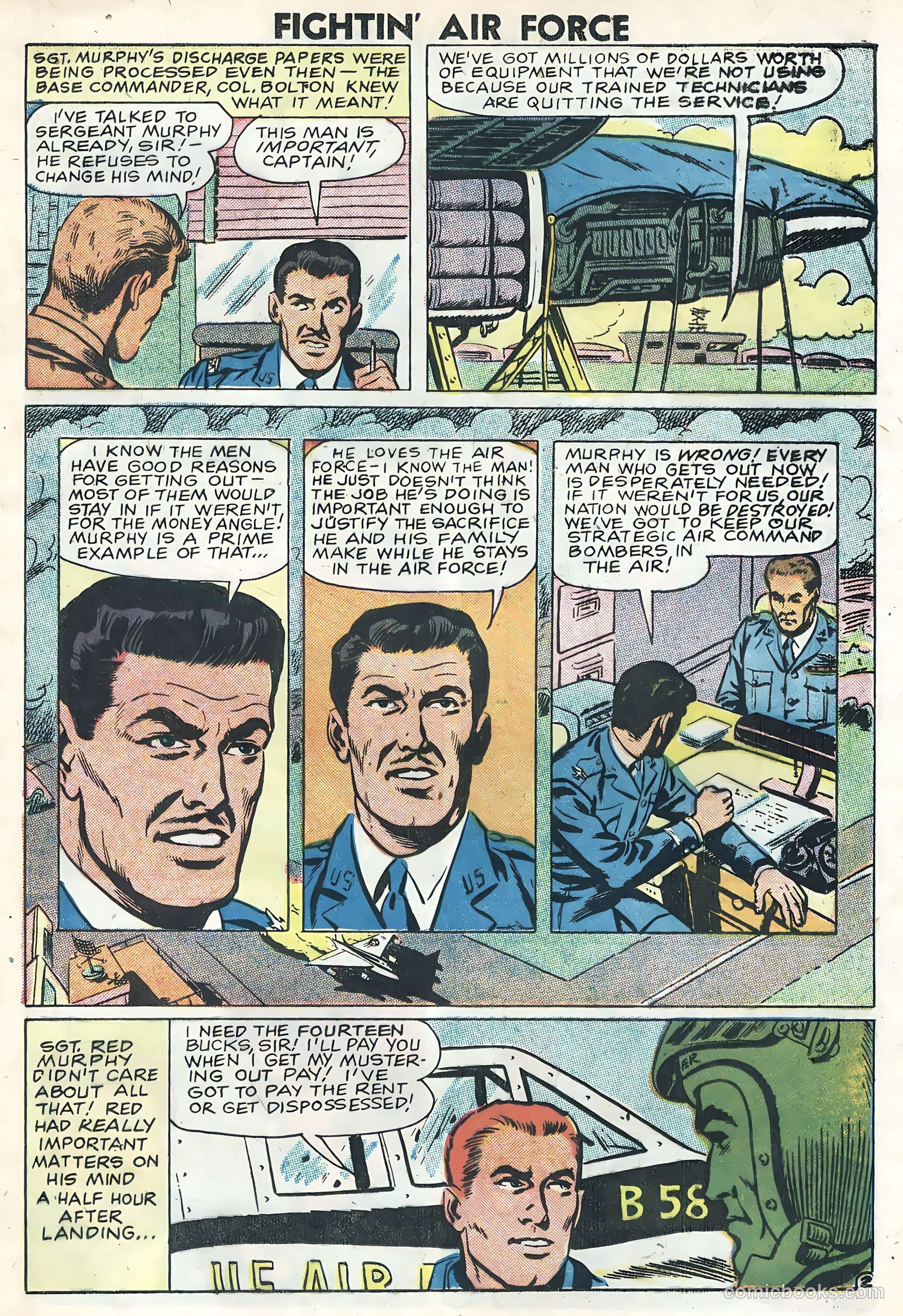 Fightin' Air Force #14 (1959) — page 12 of 35
