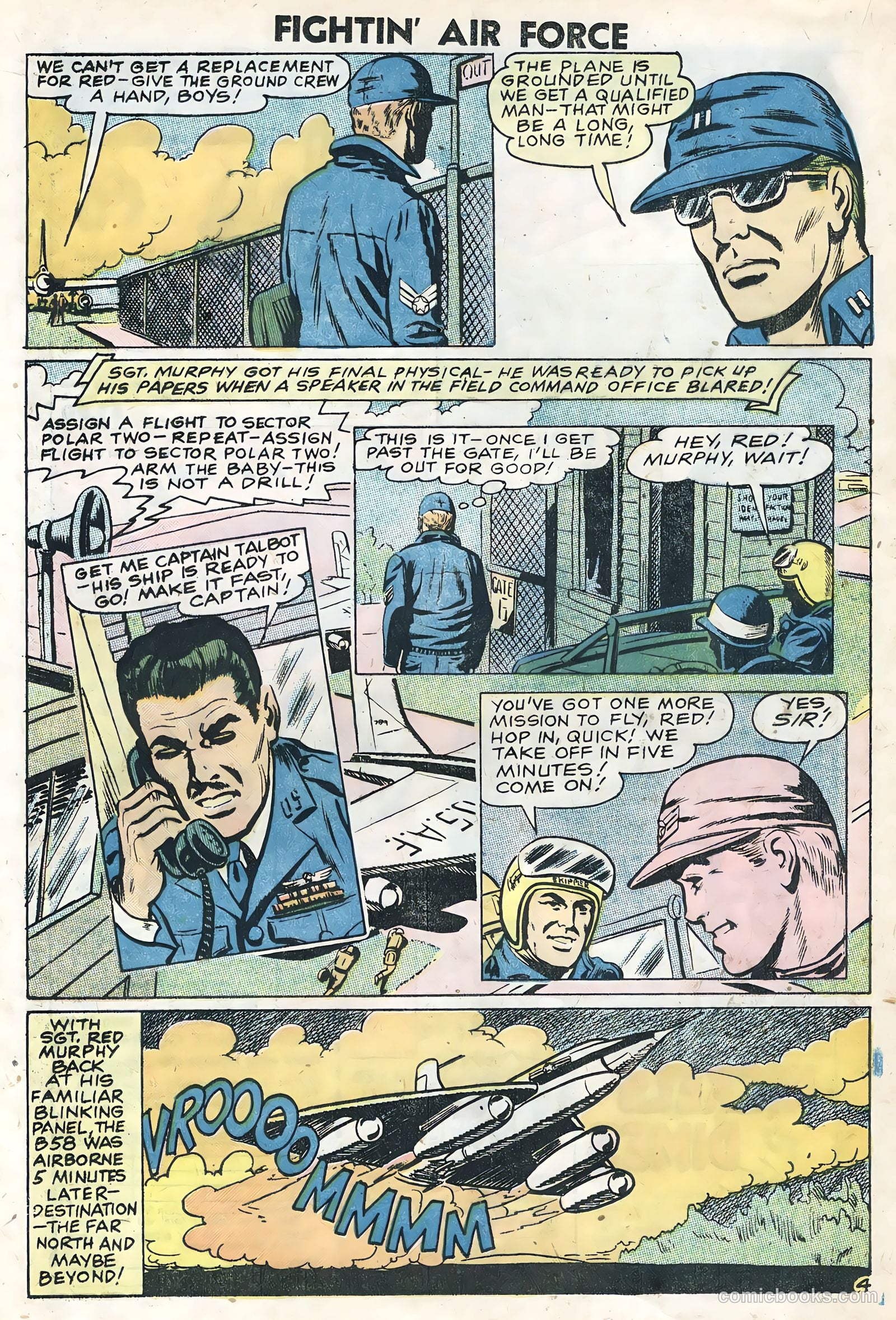 Fightin' Air Force #14 (1959) — page 15 of 35