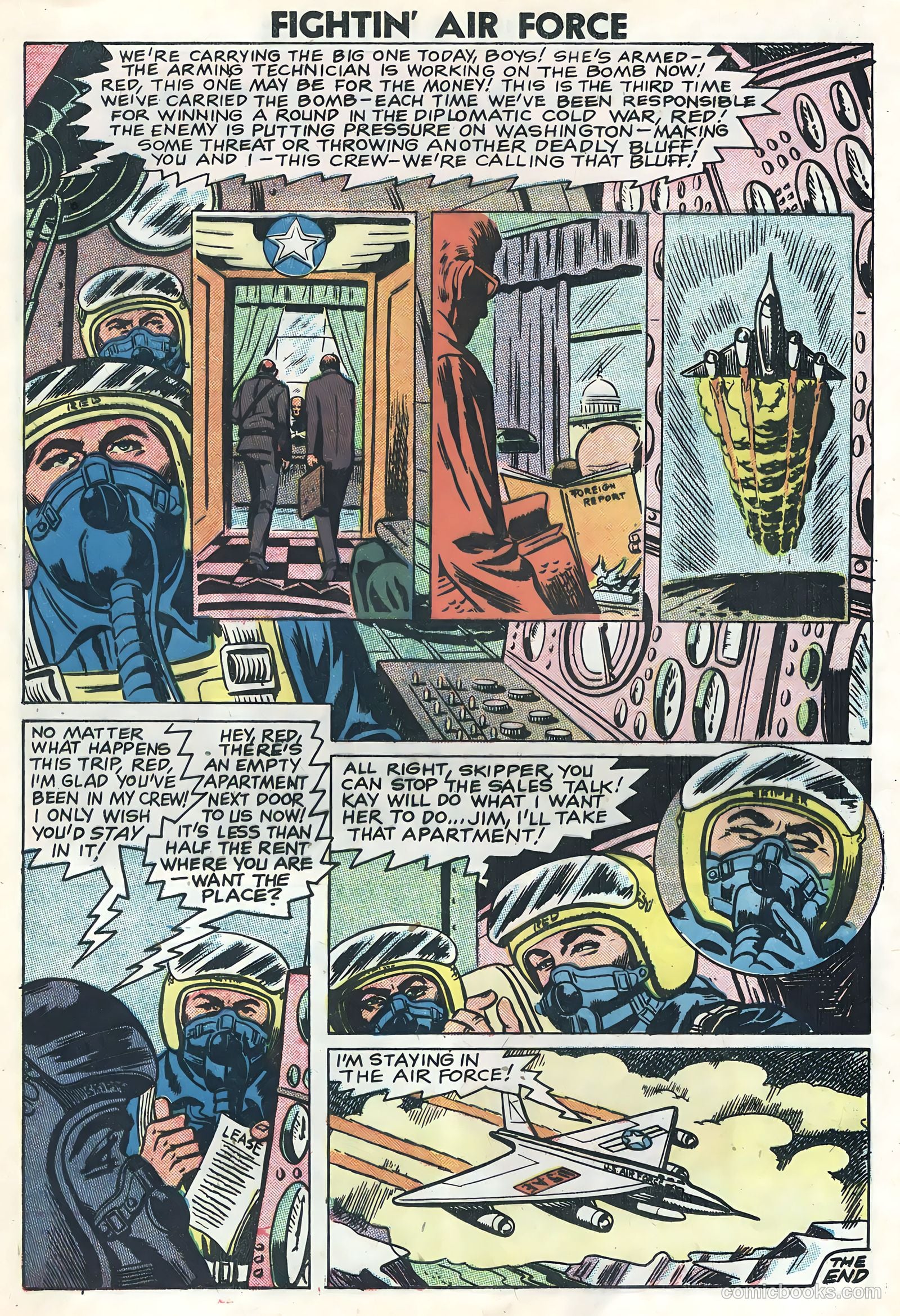 Fightin' Air Force #14 (1959) — page 16 of 35