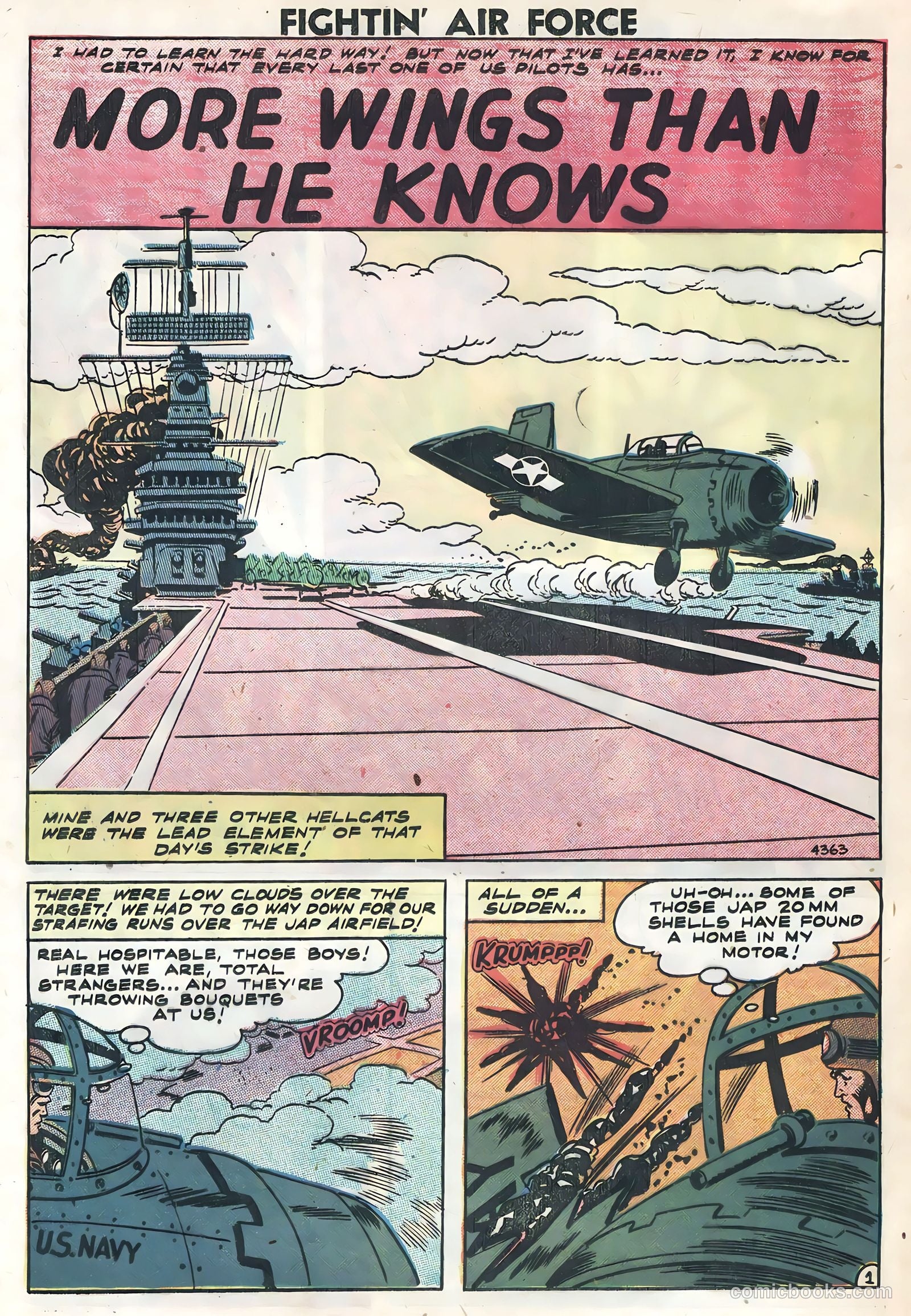 Fightin' Air Force #14 (1959) — page 23 of 35
