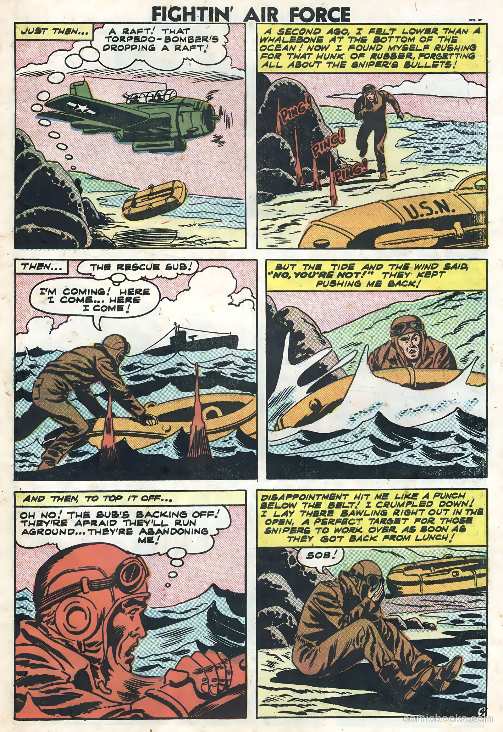 Fightin' Air Force #14 (1959) — page 26 of 35