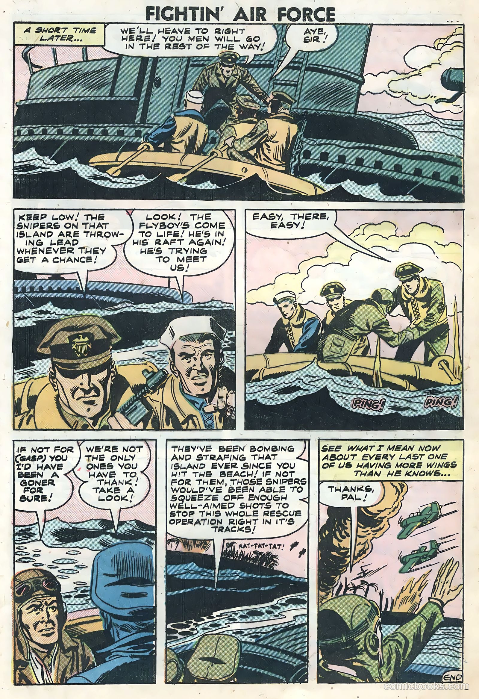 Fightin' Air Force #14 (1959) — page 27 of 35