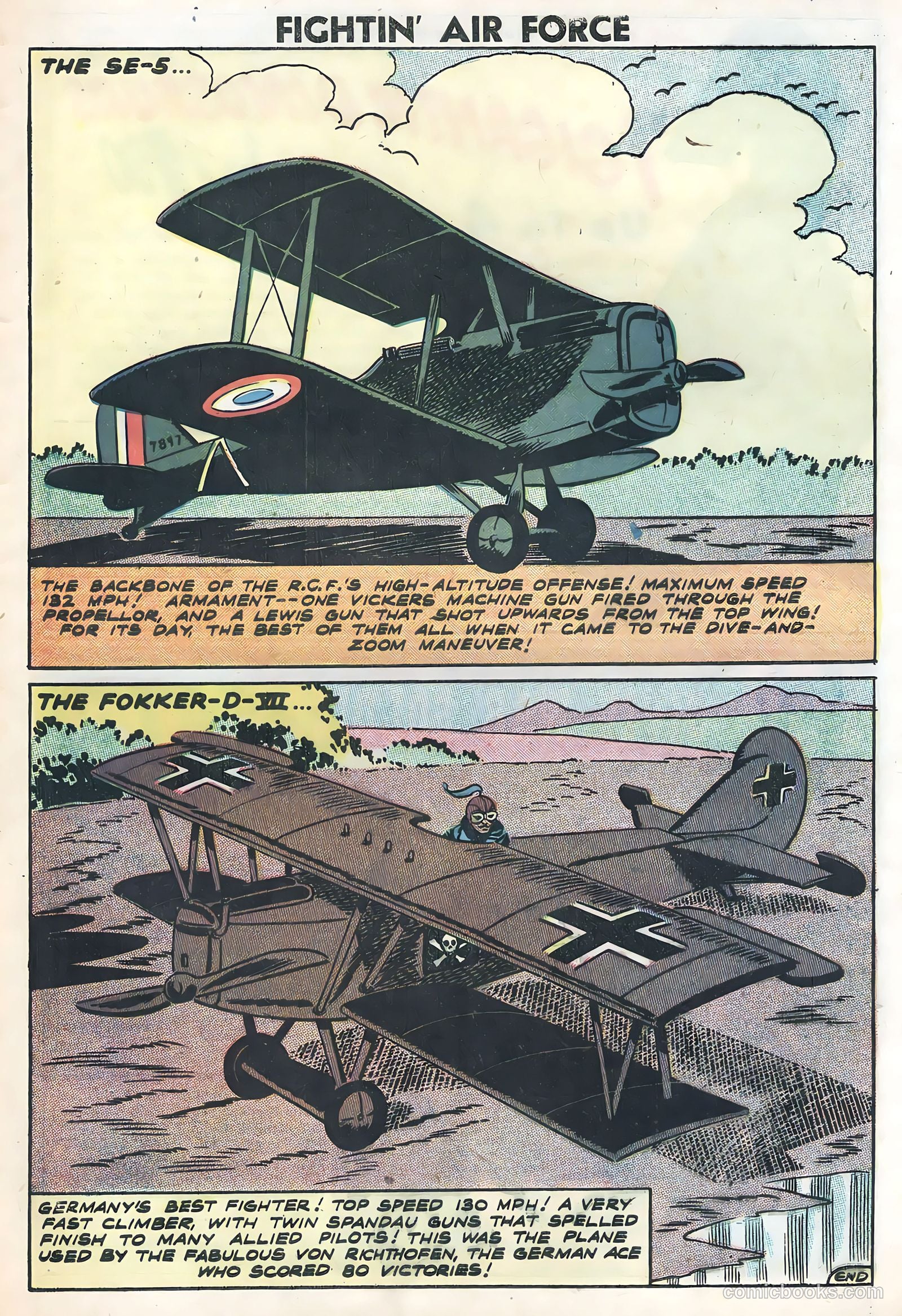 Fightin' Air Force #14 (1959) — page 32 of 35